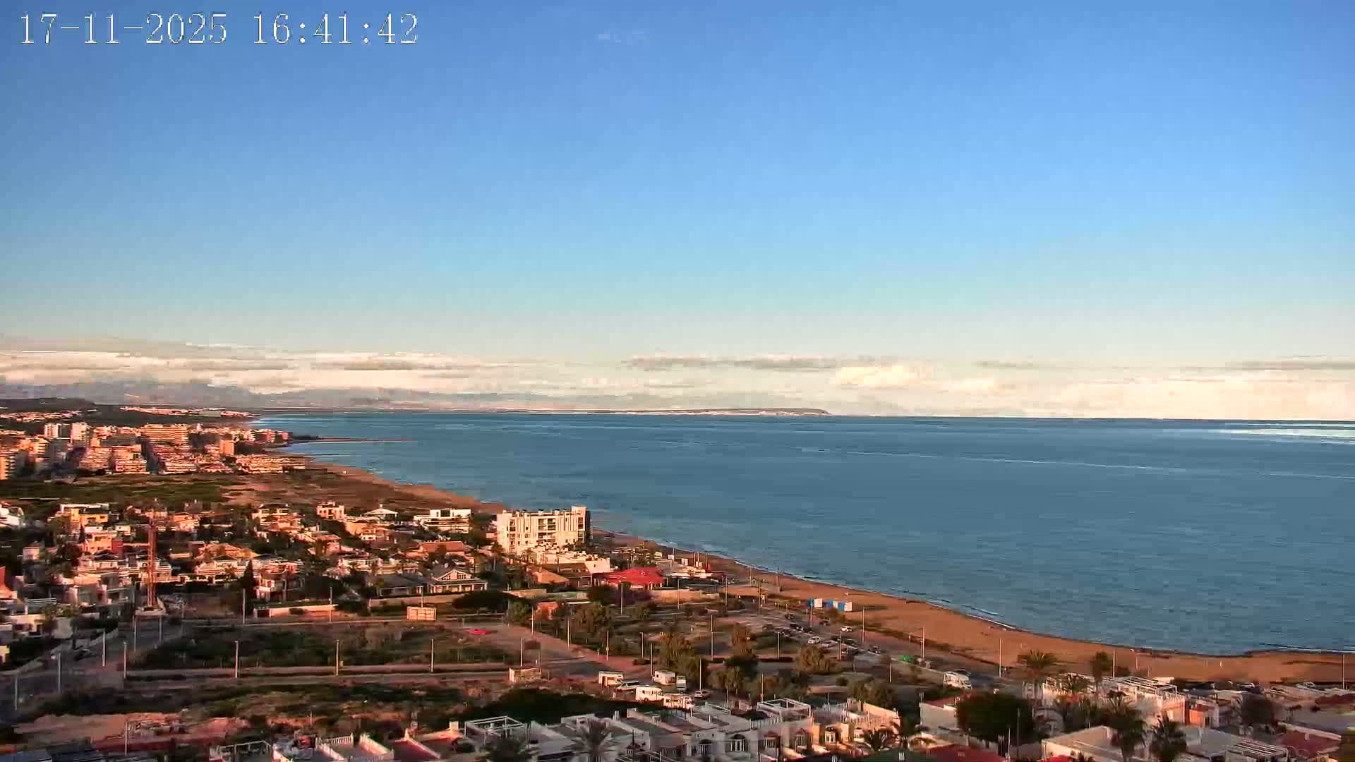 Torrevieja Playa de La Mata Beach Live Cam - Alicante, Valencia, Spain