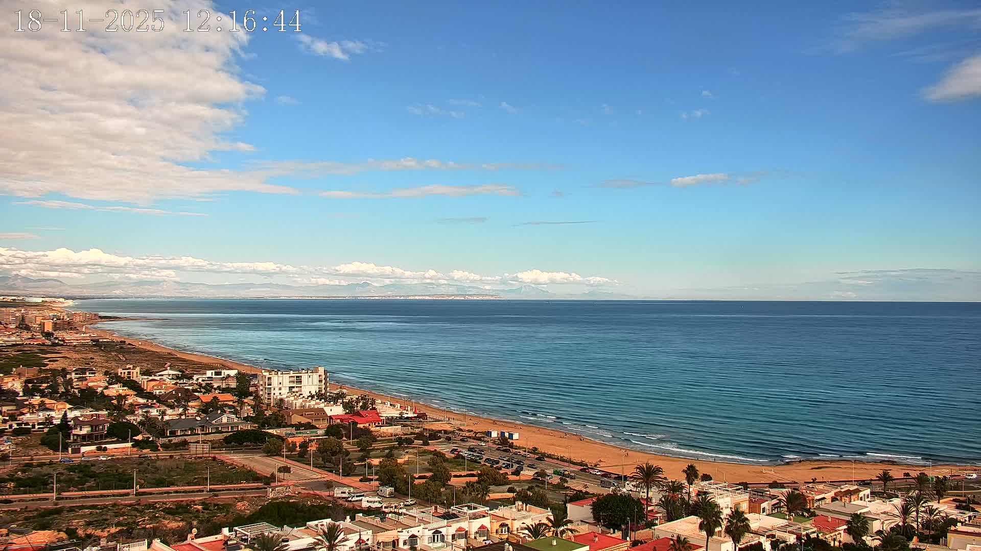 Torrevieja Playa de La Mata Beach Live Cam - Alicante, Valencia, Spain