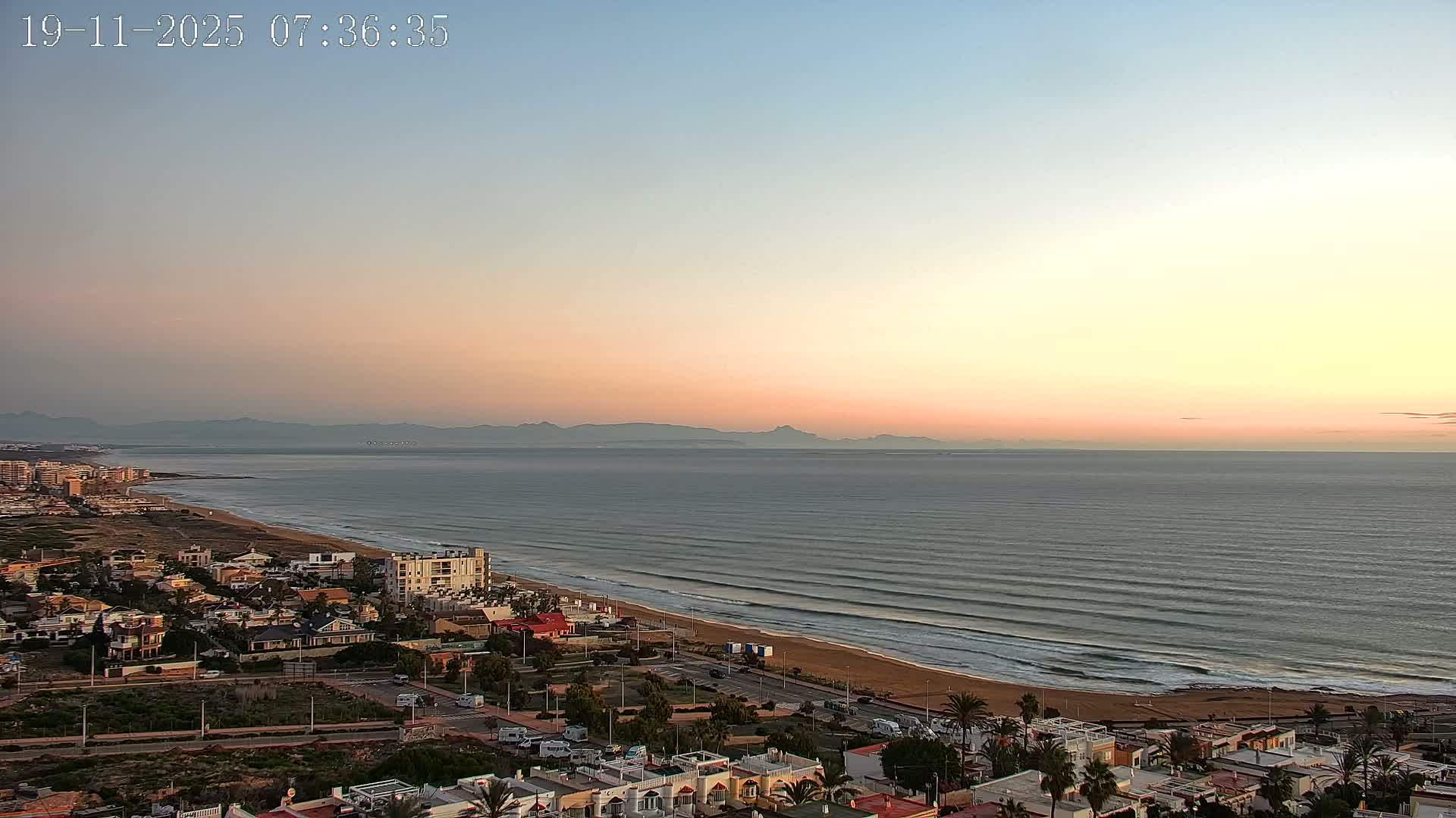 Torrevieja Playa de La Mata Beach Live Cam - Alicante, Valencia, Spain
