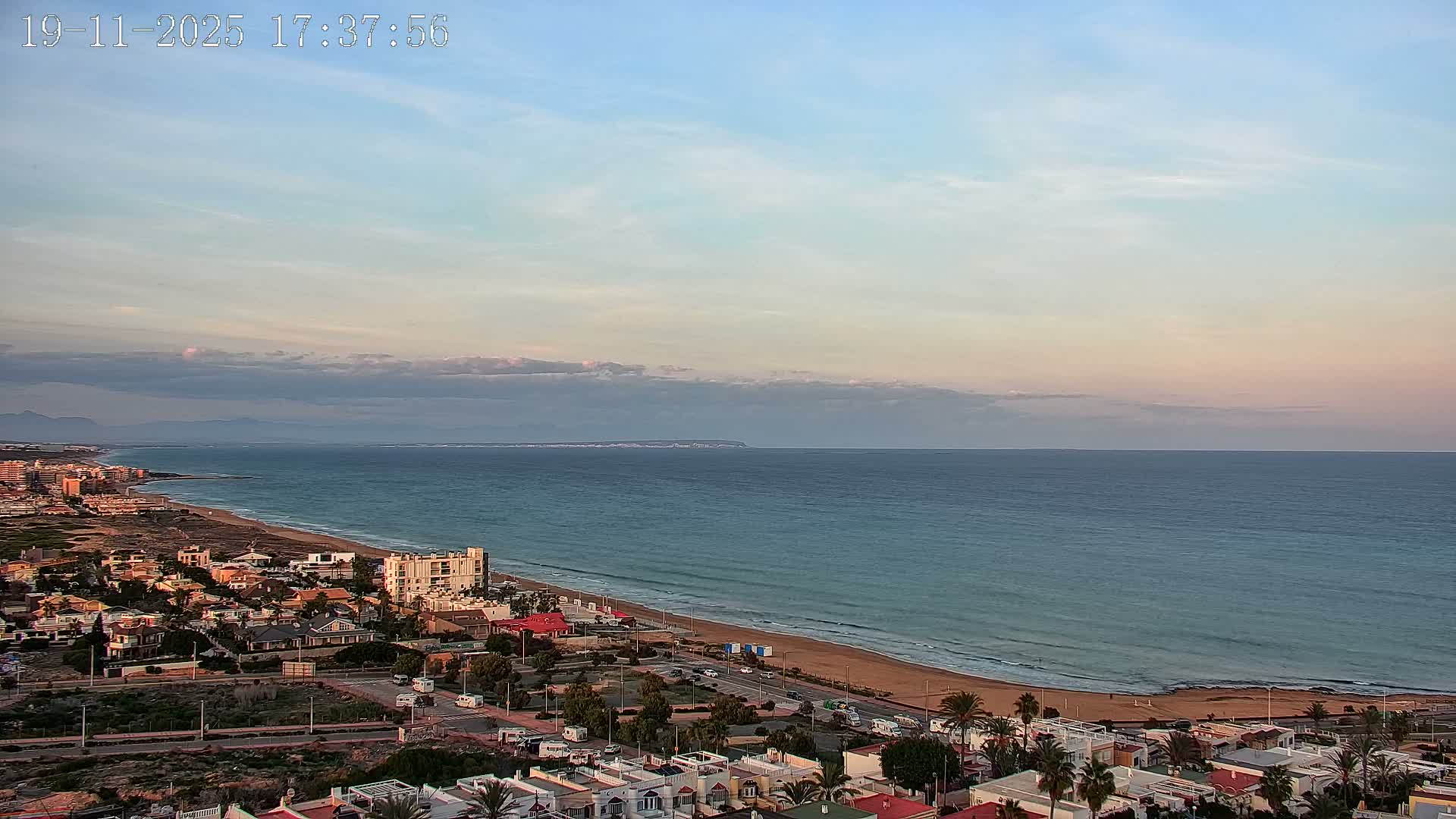 Torrevieja Playa de La Mata Beach Live Cam - Alicante, Valencia, Spain