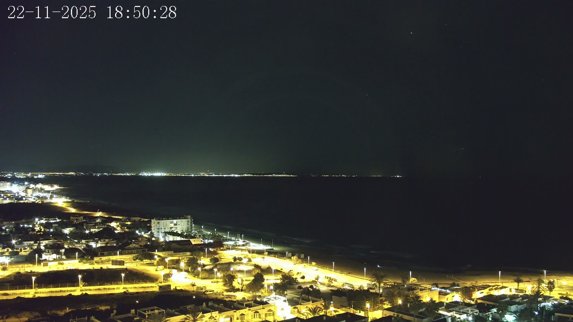 Torrevieja Playa de La Mata Beach Live Cam - Alicante, Valencia, Spain