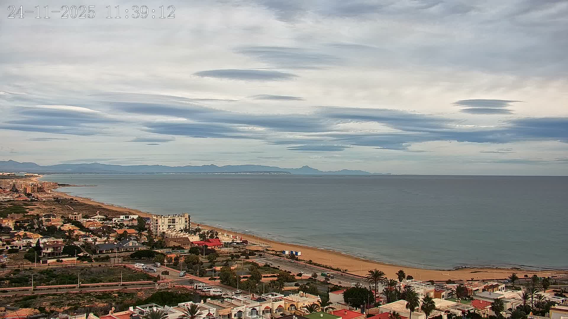Torrevieja Playa de La Mata Beach Live Cam - Alicante, Valencia, Spain