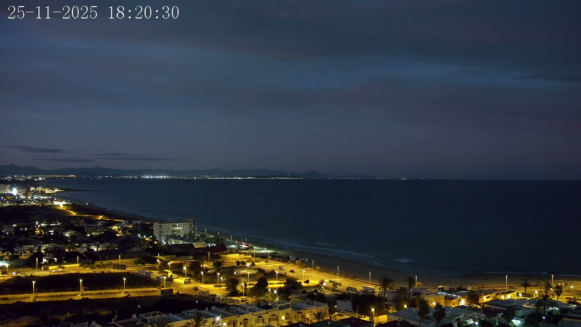 Torrevieja Playa de La Mata Beach Live Cam - Alicante, Valencia, Spain