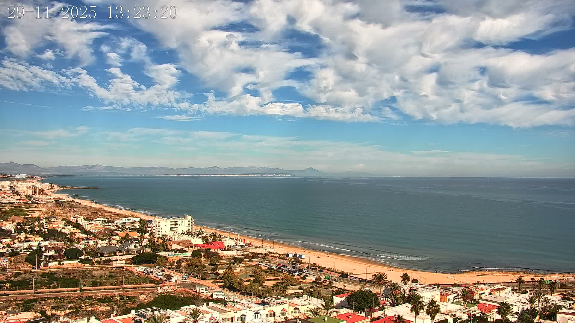 Torrevieja Playa de La Mata Beach Live Cam - Alicante, Valencia, Spain