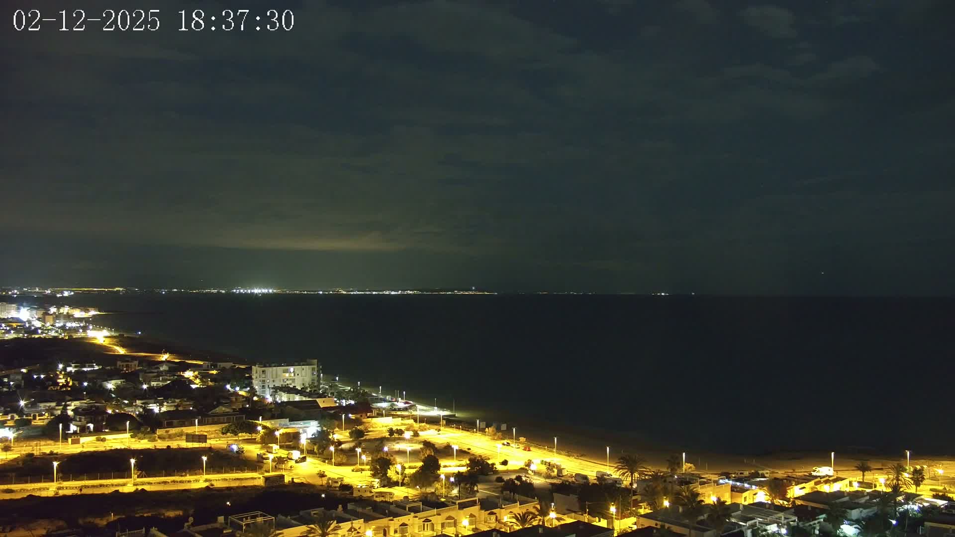 Torrevieja Playa de La Mata Beach Live Cam - Alicante, Valencia, Spain