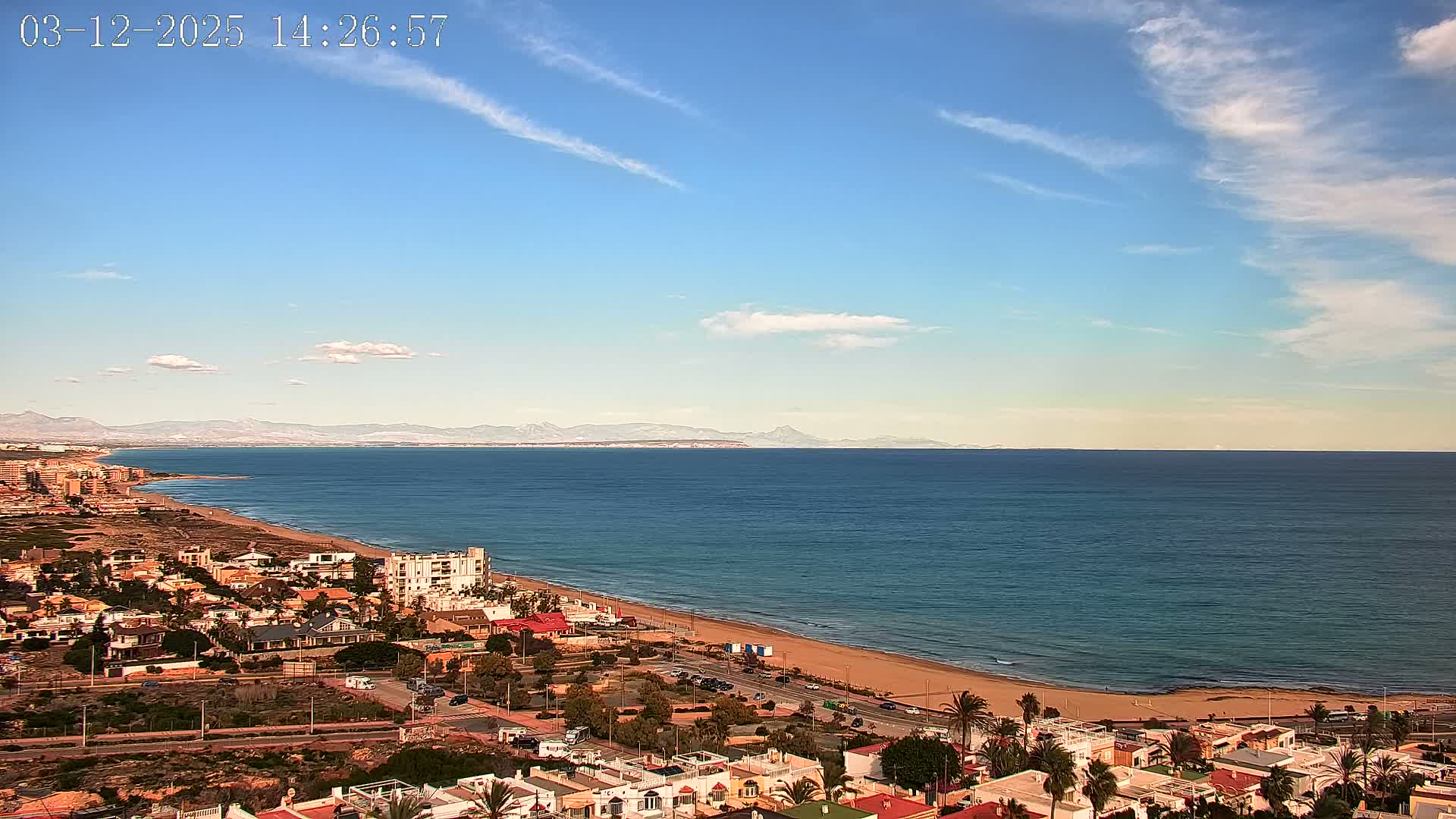 Torrevieja Playa de La Mata Beach Live Cam - Alicante, Valencia, Spain