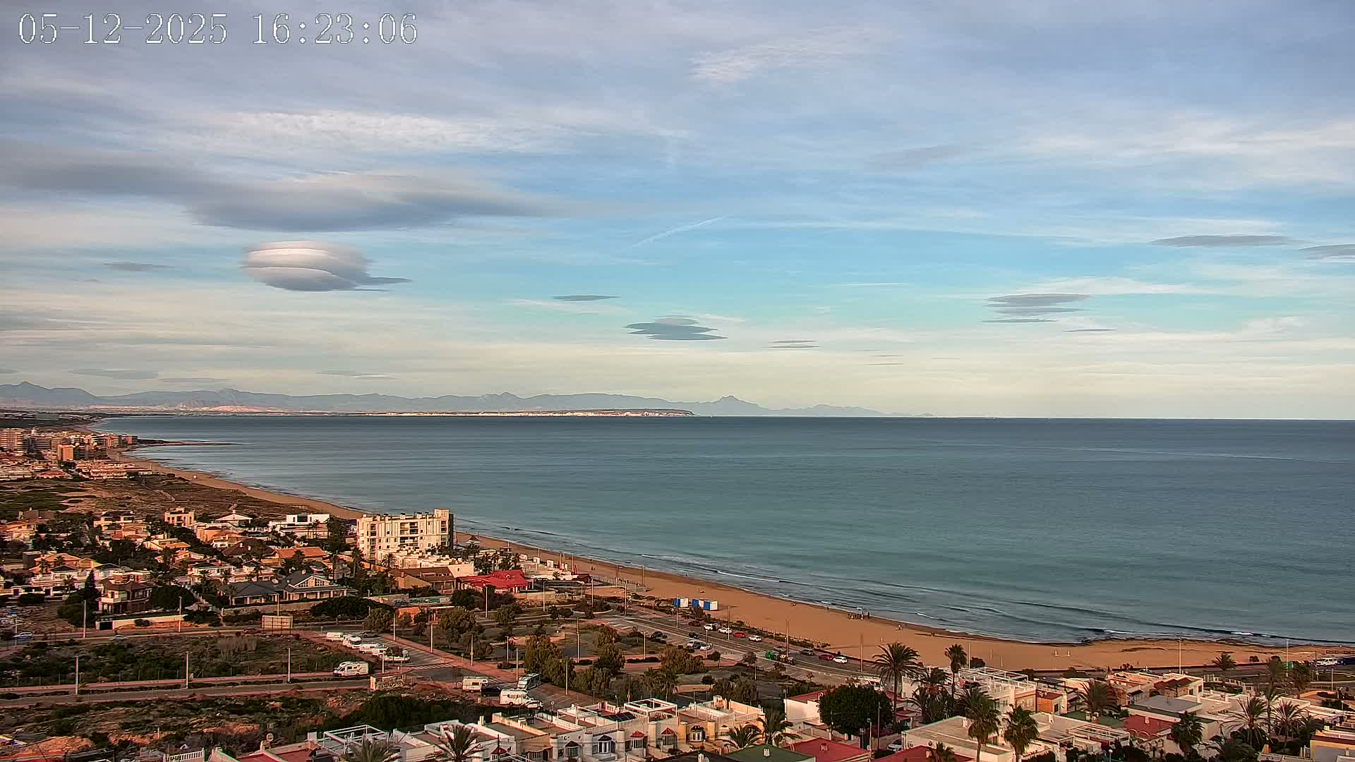 Torrevieja Playa de La Mata Beach Live Cam - Alicante, Valencia, Spain
