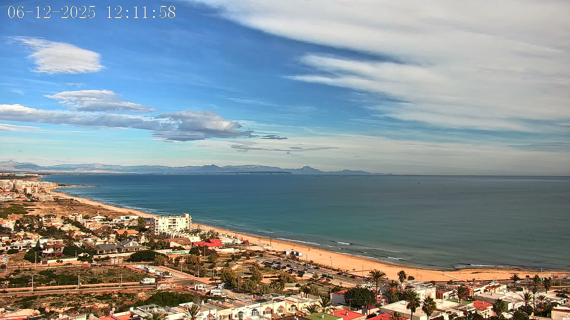 Torrevieja Playa de La Mata Beach Live Cam - Alicante, Valencia, Spain