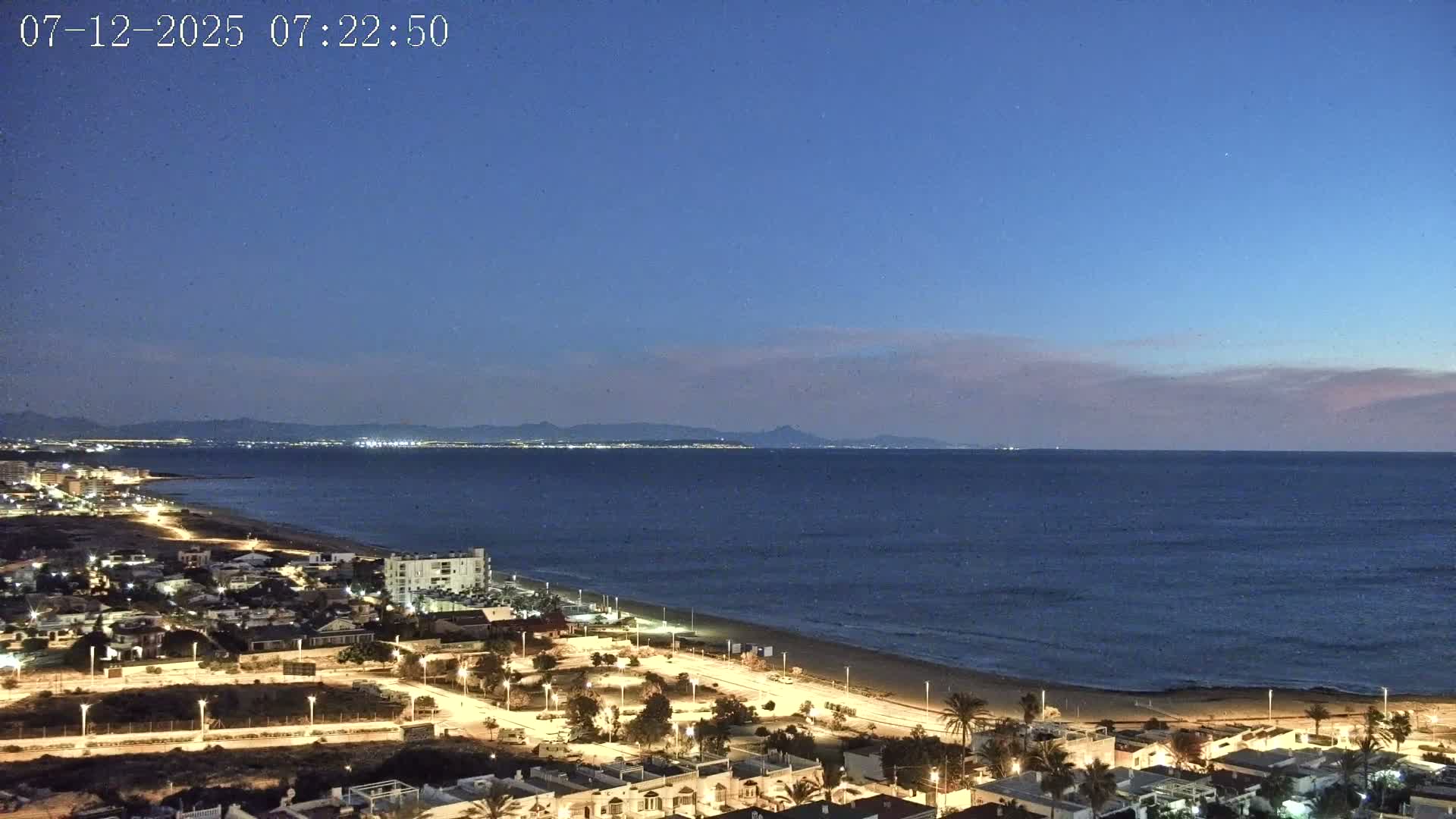 Torrevieja Playa de La Mata Beach Live Cam - Alicante, Valencia, Spain