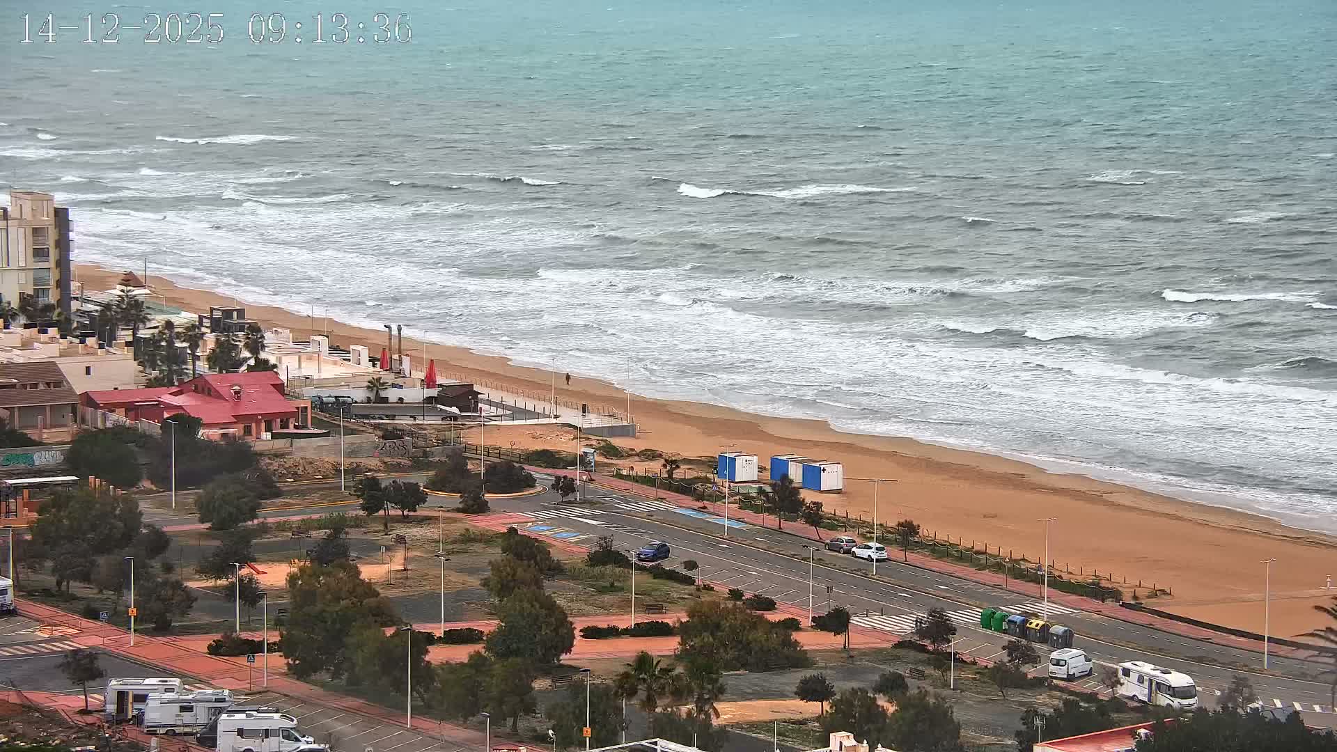 Torrevieja Playa de La Mata Beach Live Cam - Alicante, Valencia, Spain