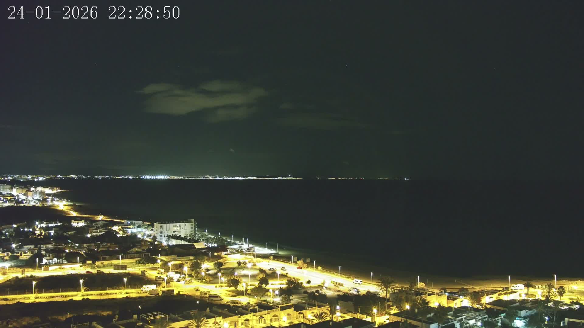 Torrevieja Playa de La Mata Beach Live Cam - Alicante, Valencia, Spain