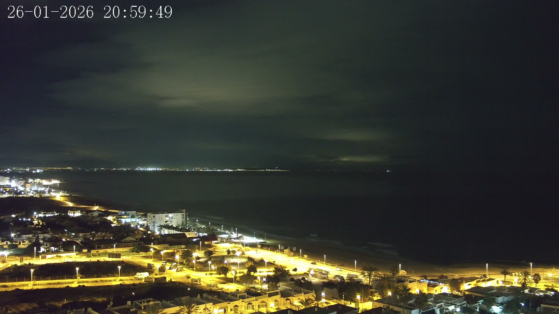 Torrevieja Playa de La Mata Beach Live Cam - Alicante, Valencia, Spain