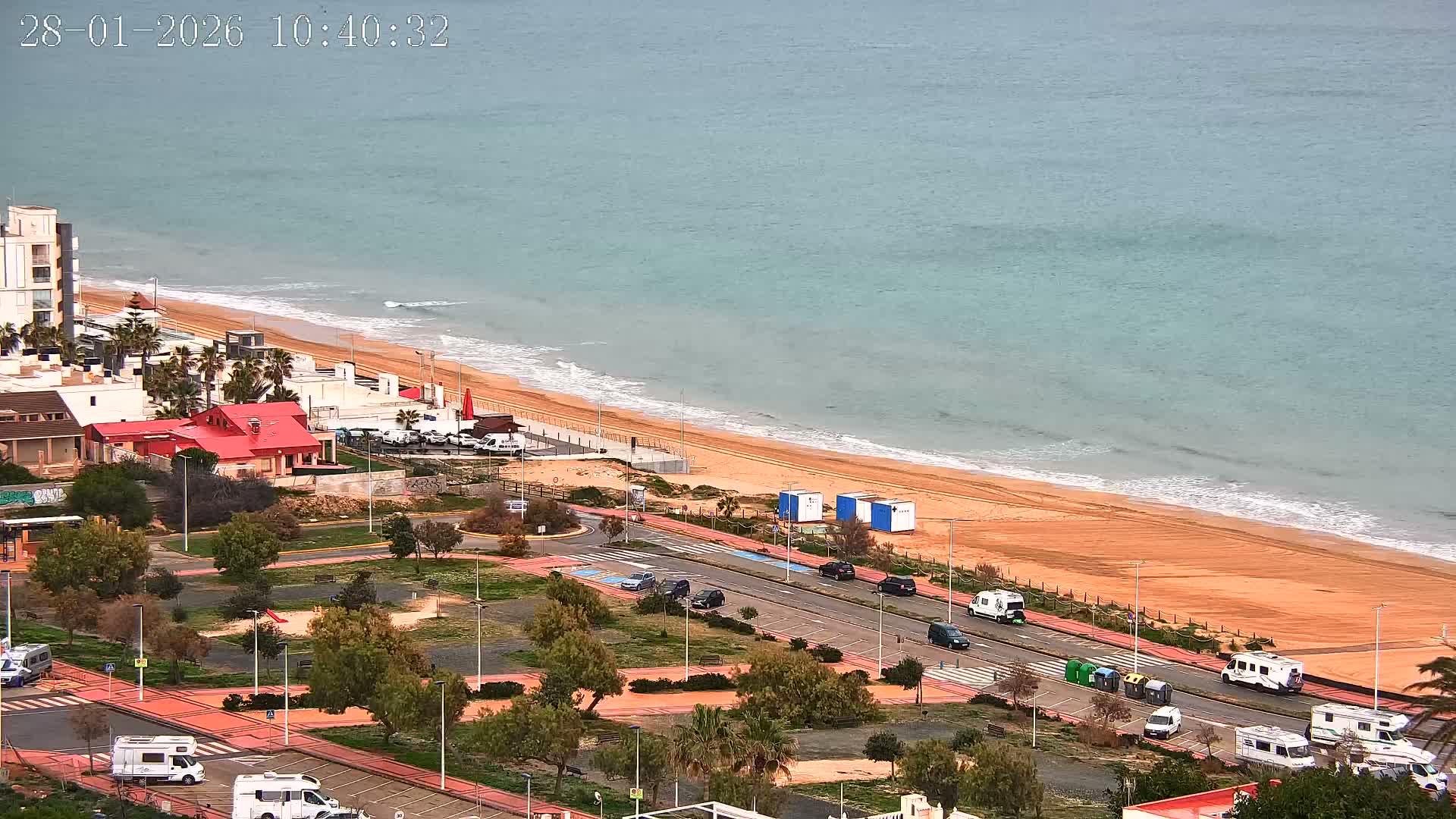 Torrevieja Playa de La Mata Beach Live Cam - Alicante, Valencia, Spain