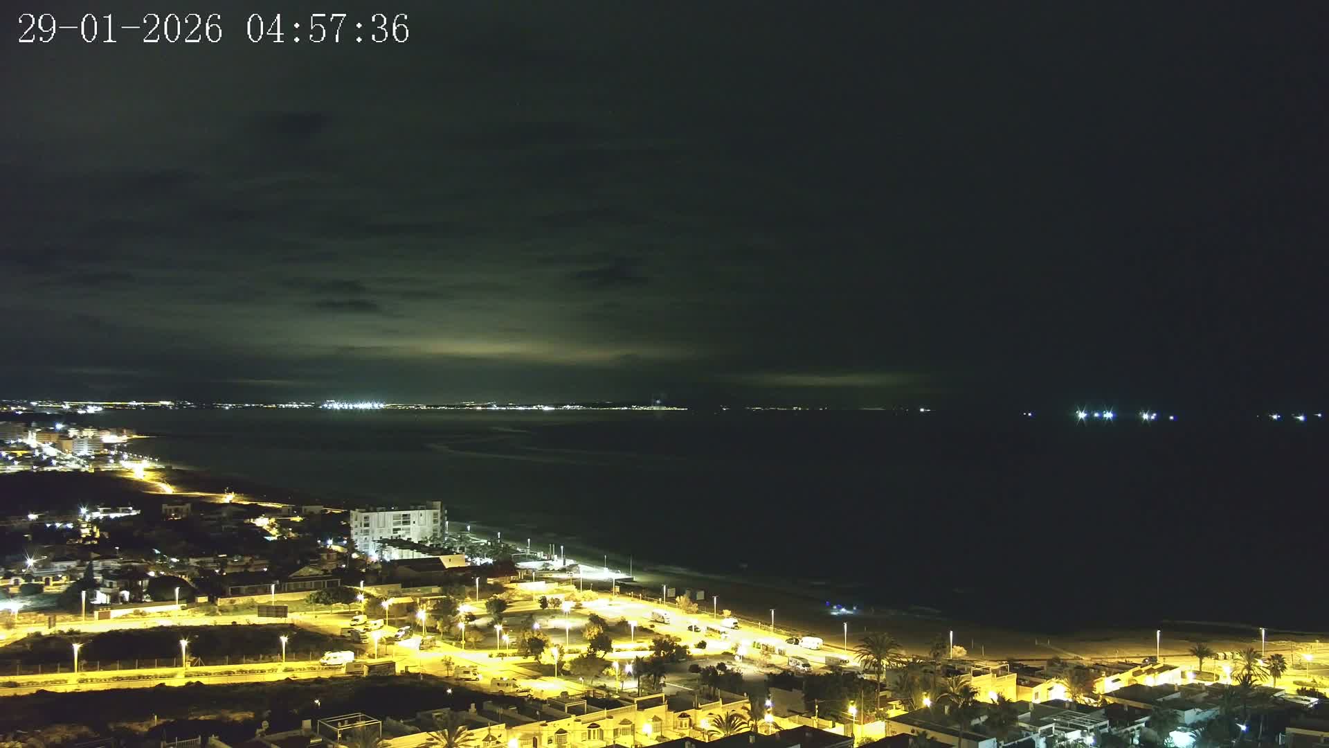 Torrevieja Playa de La Mata Beach Live Cam - Alicante, Valencia, Spain