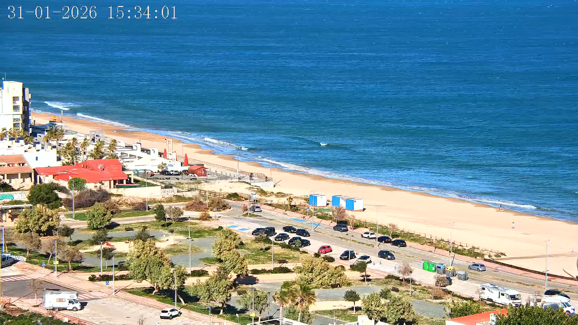 Torrevieja Playa de La Mata Beach Live Cam - Alicante, Valencia, Spain