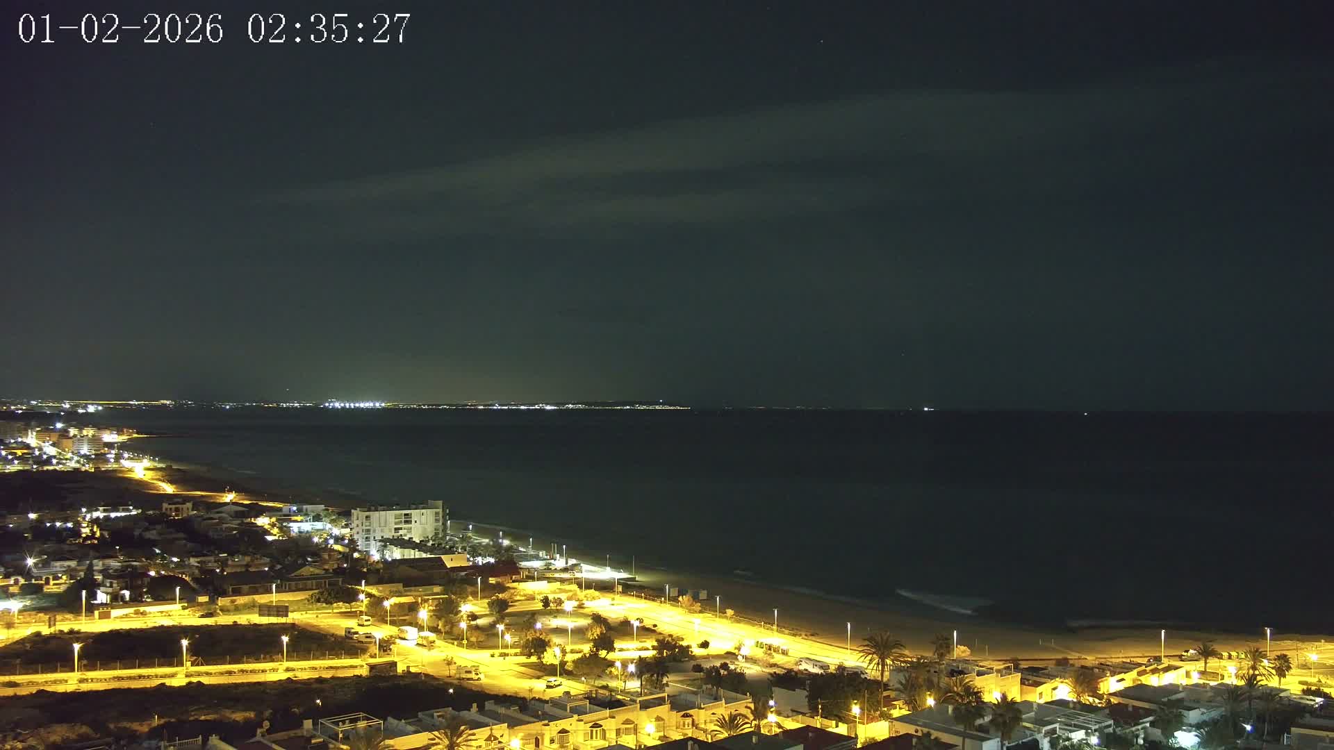 Torrevieja Playa de La Mata Beach Live Cam - Alicante, Valencia, Spain