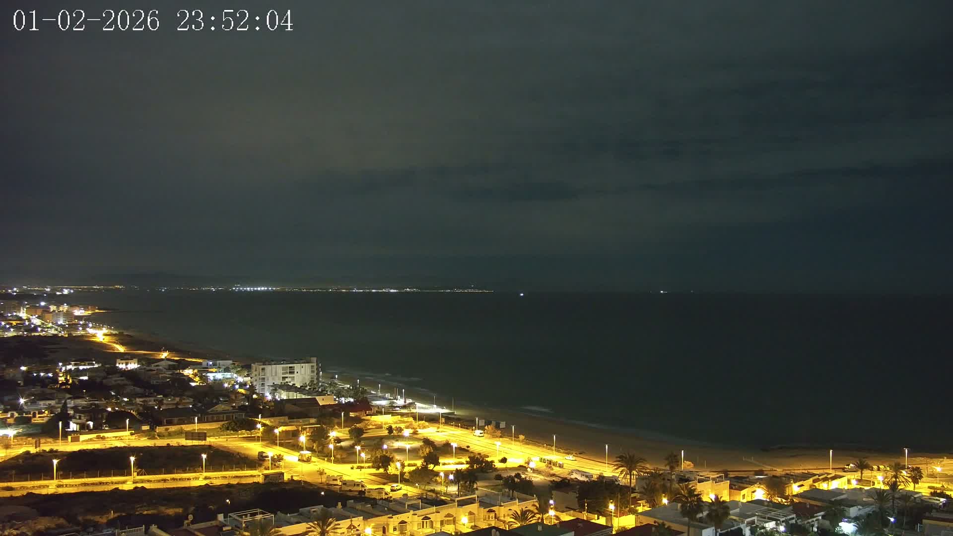 Torrevieja Playa de La Mata Beach Live Cam - Alicante, Valencia, Spain