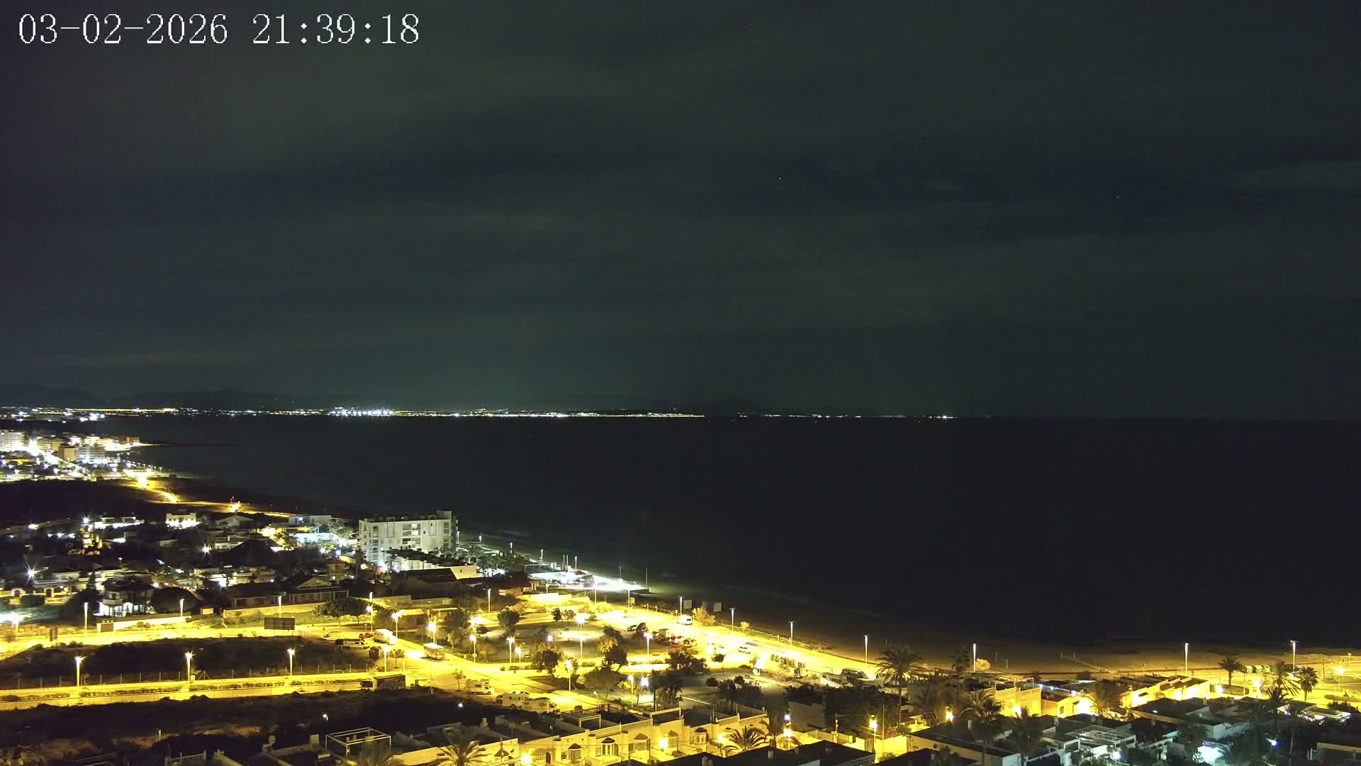 Torrevieja Playa de La Mata Beach Live Cam - Alicante, Valencia, Spain