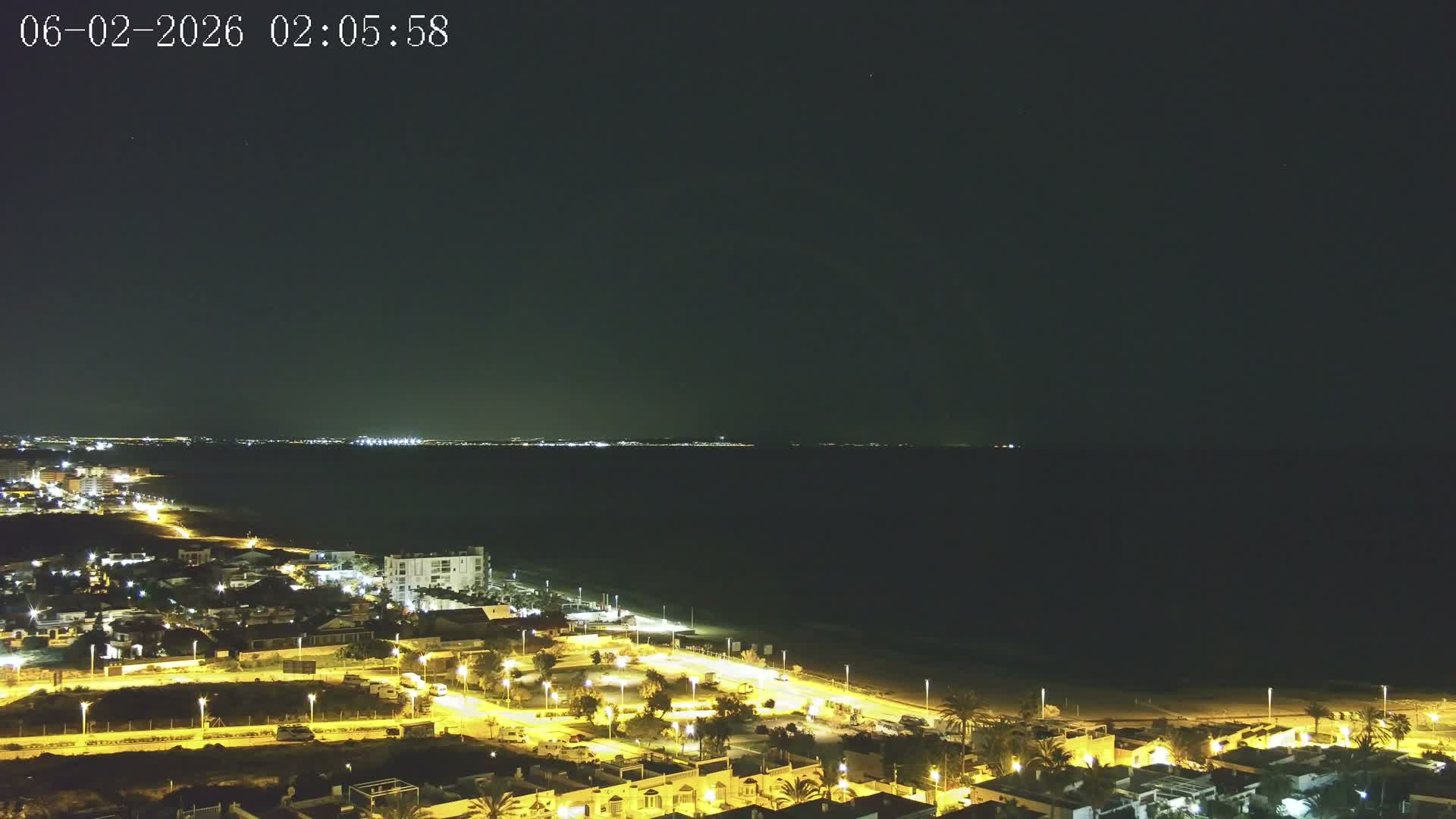 Torrevieja Playa de La Mata Beach Live Cam - Alicante, Valencia, Spain