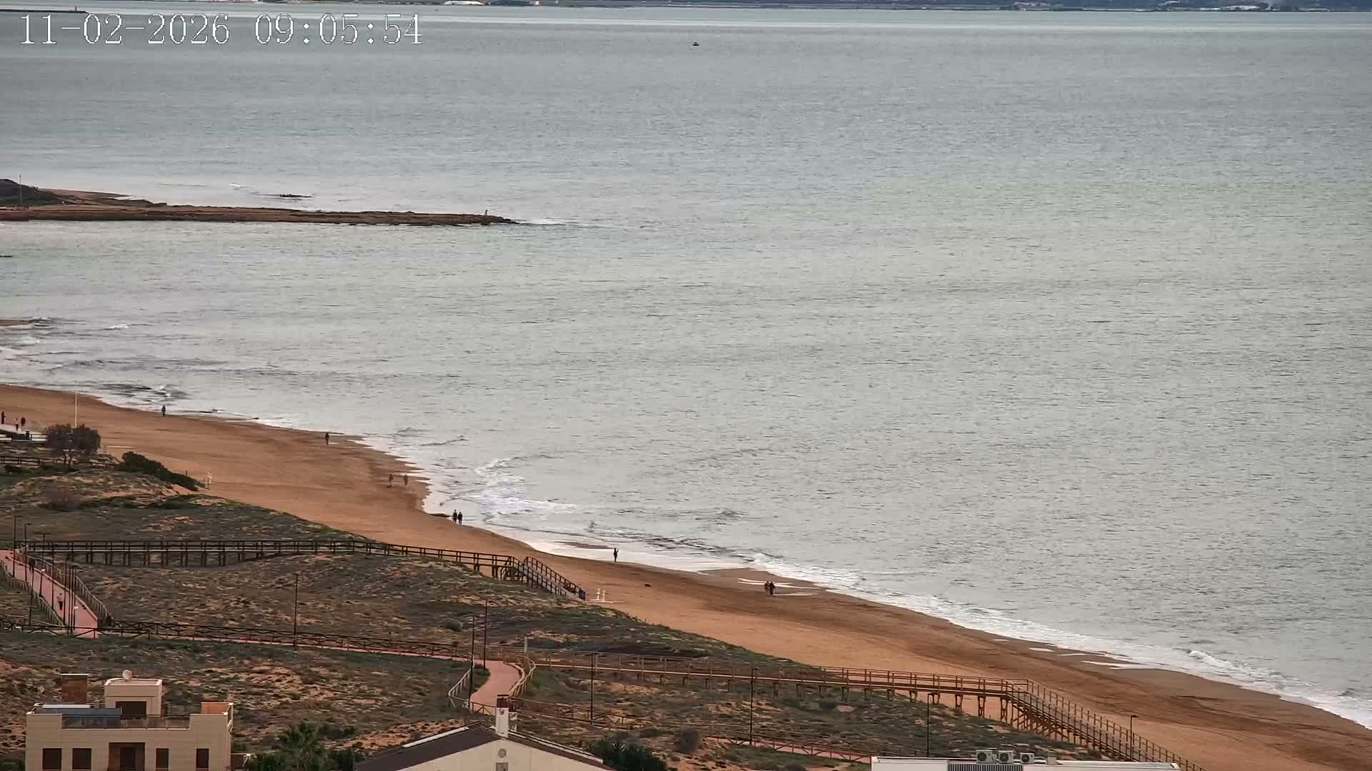 Torrevieja Playa de La Mata Beach Live Cam - Alicante, Valencia, Spain