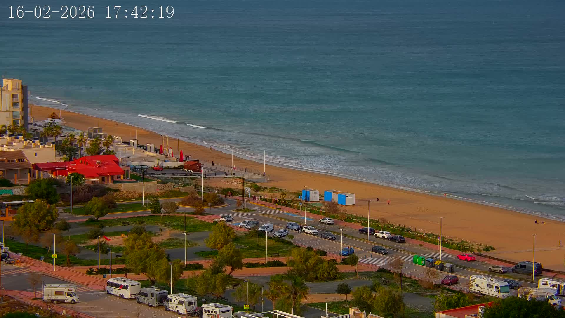 Torrevieja Playa de La Mata Beach Live Cam - Alicante, Valencia, Spain