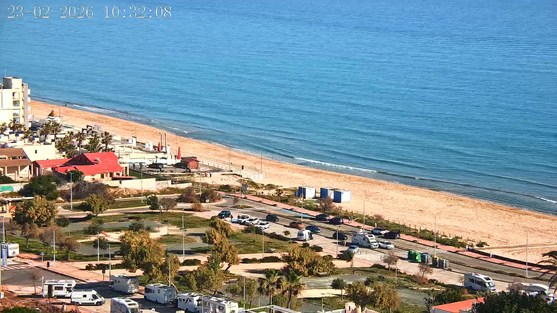 Torrevieja Playa de La Mata Beach Live Cam - Alicante, Valencia, Spain