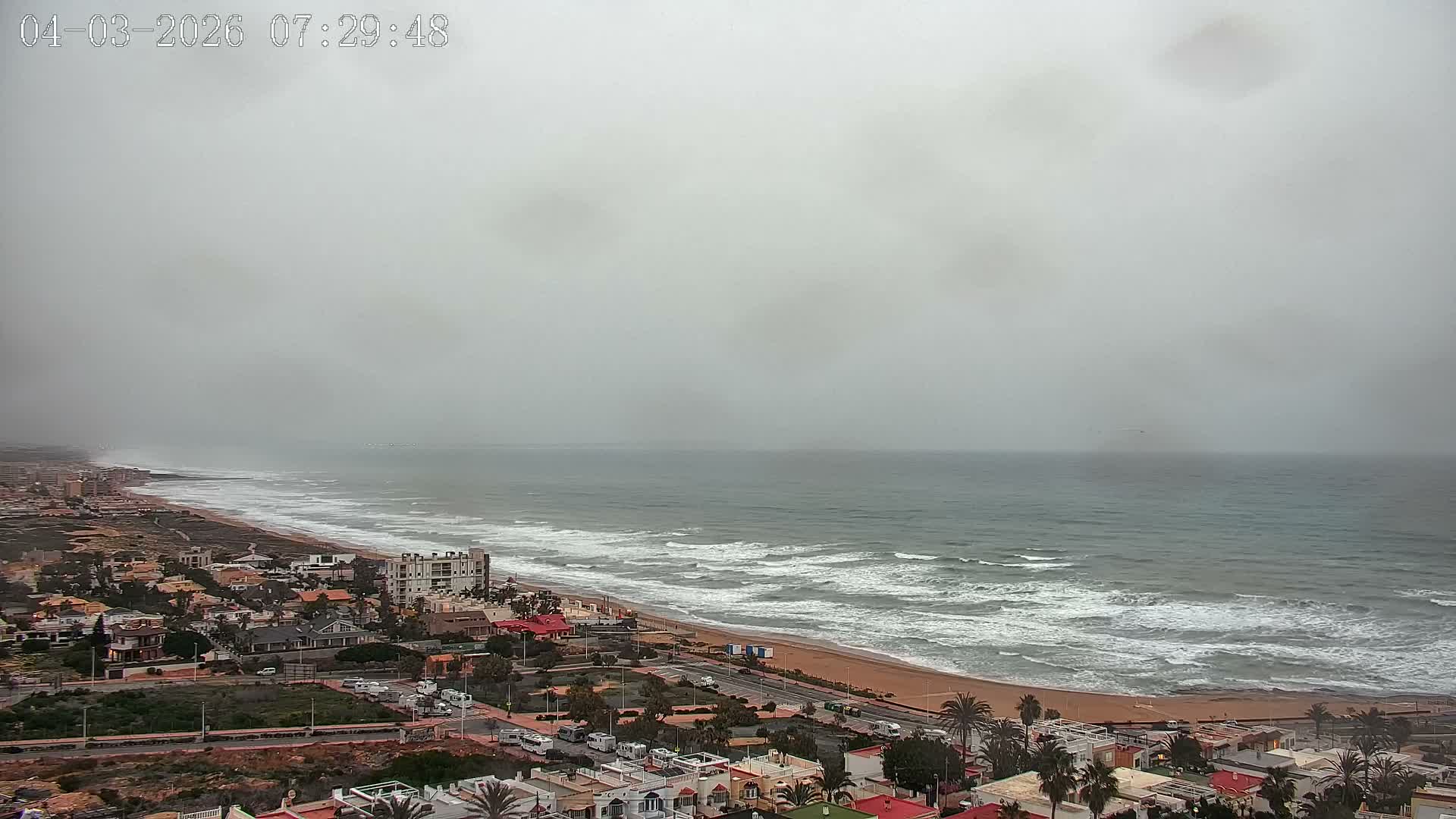 Torrevieja Playa de La Mata Beach Live Cam - Alicante, Valencia, Spain