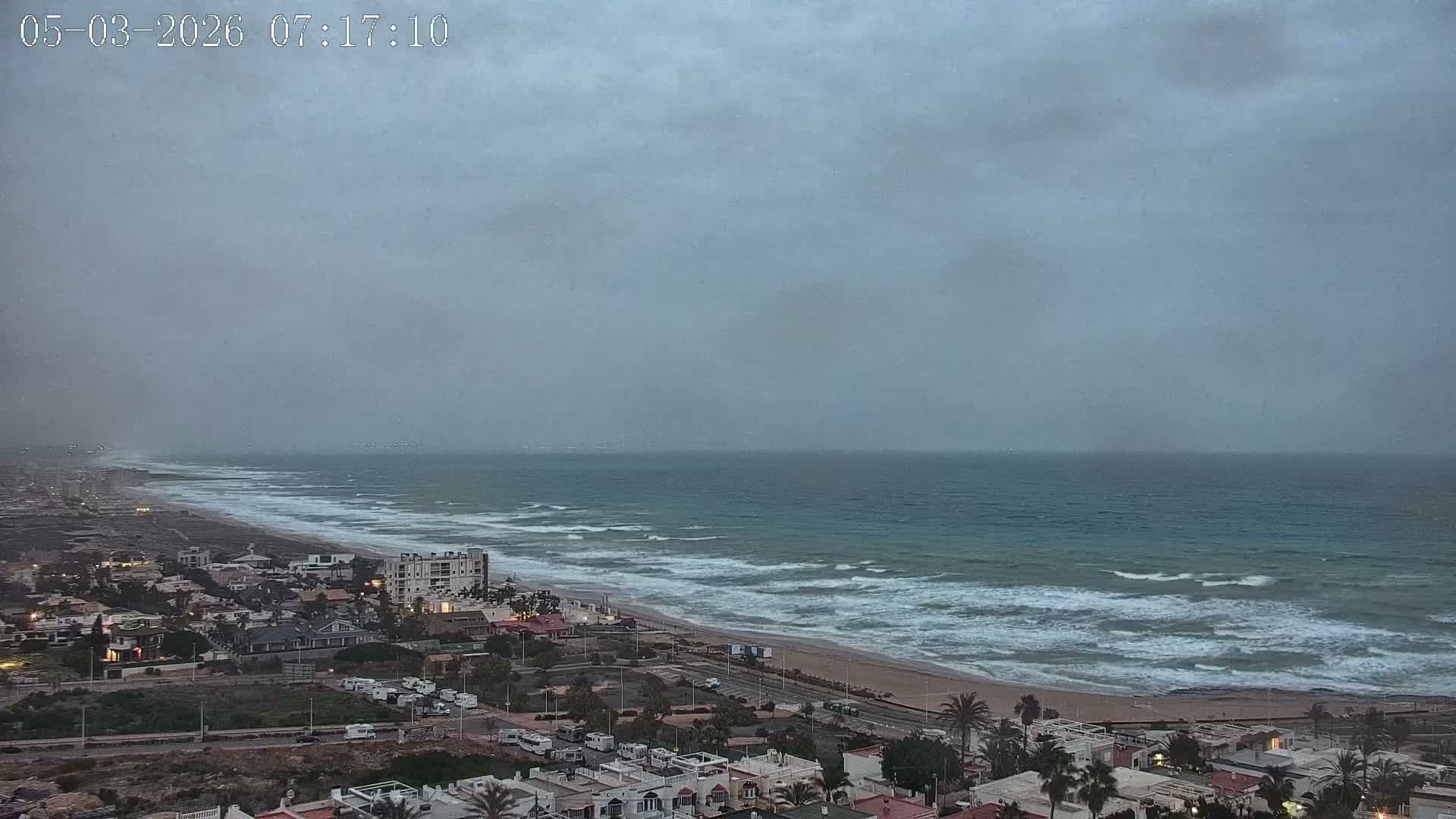 Torrevieja Playa de La Mata Beach Live Cam - Alicante, Valencia, Spain