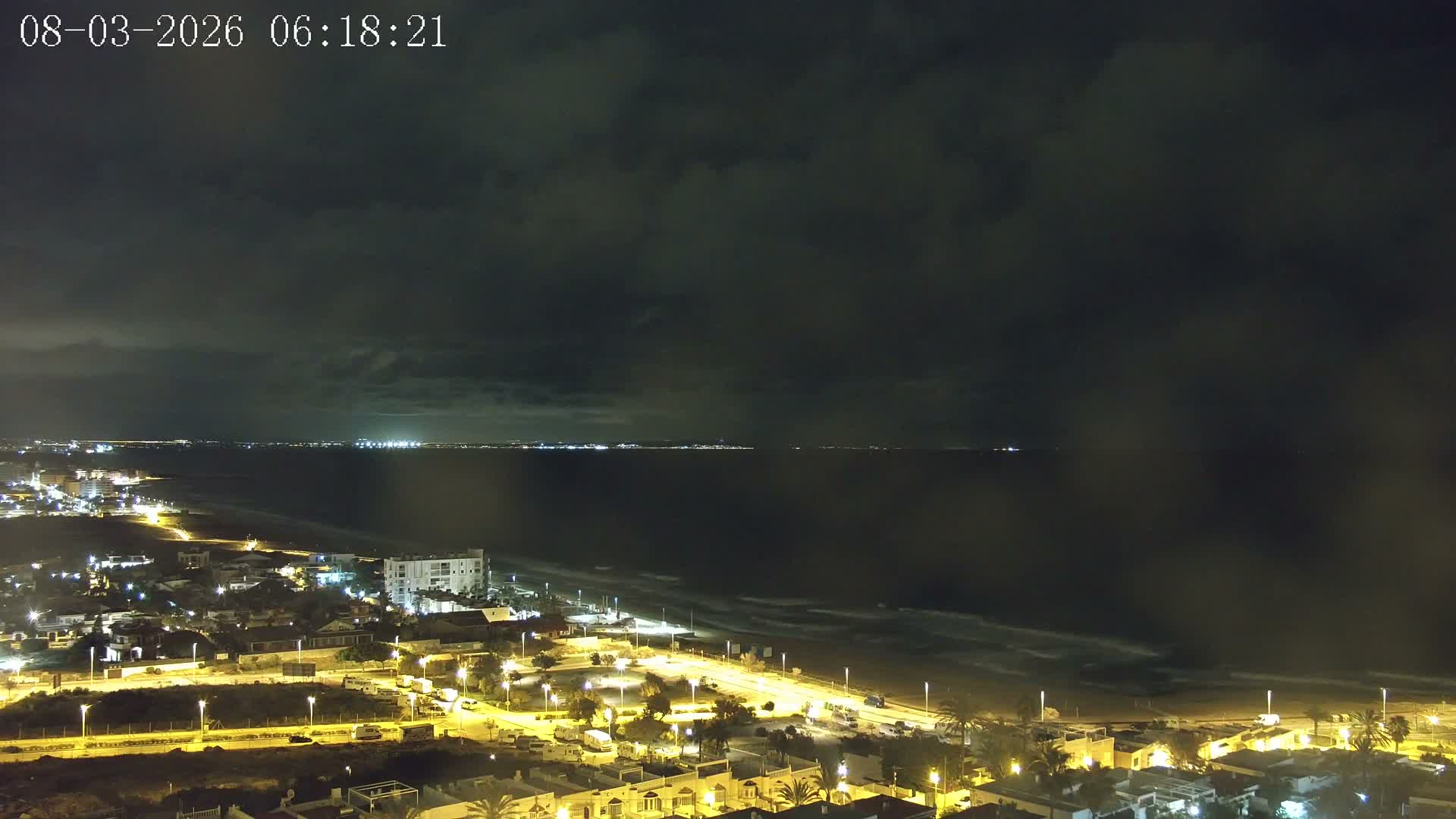 Torrevieja Playa de La Mata Beach Live Cam - Alicante, Valencia, Spain