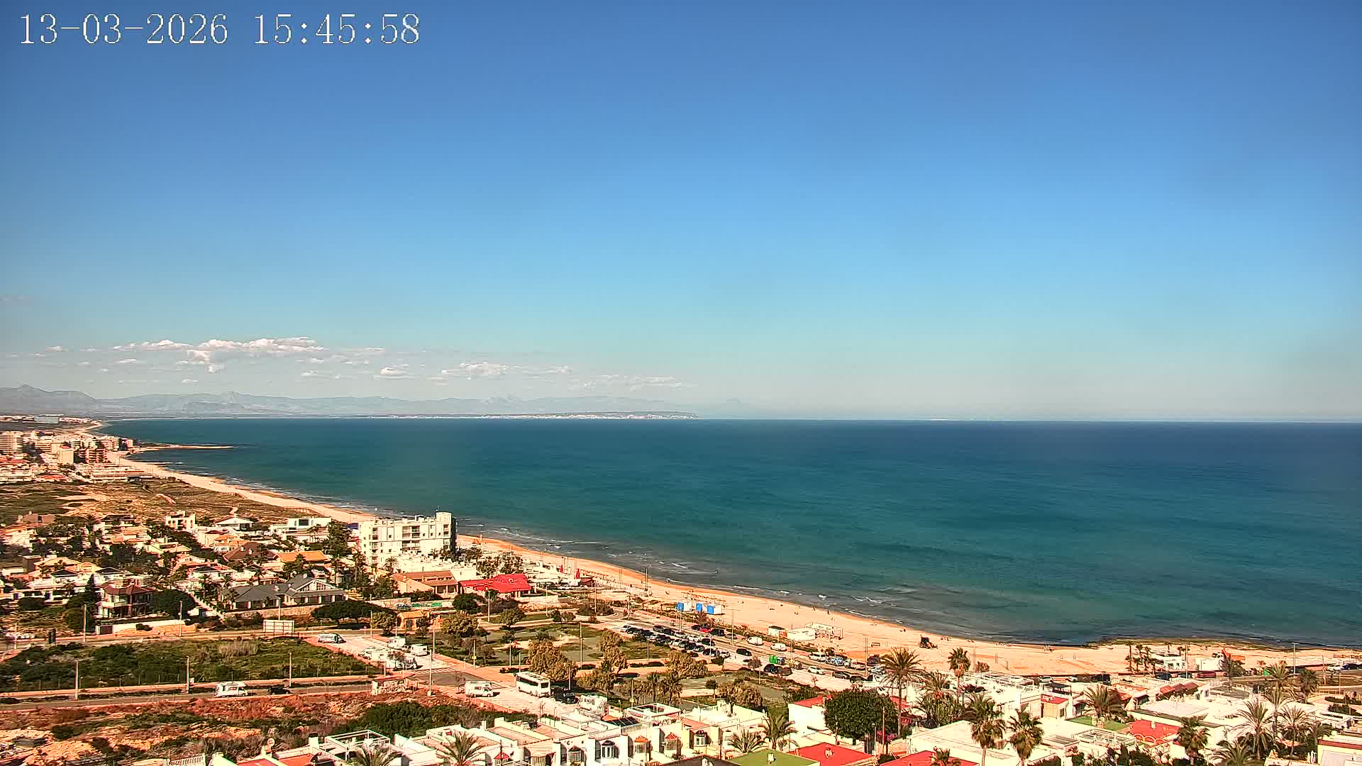 Torrevieja Playa de La Mata Beach Live Cam - Alicante, Valencia, Spain