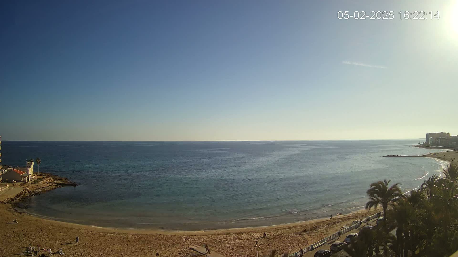 Torrevieja Los Locos Beach Live Cam - Alicante, Valencia, Spain