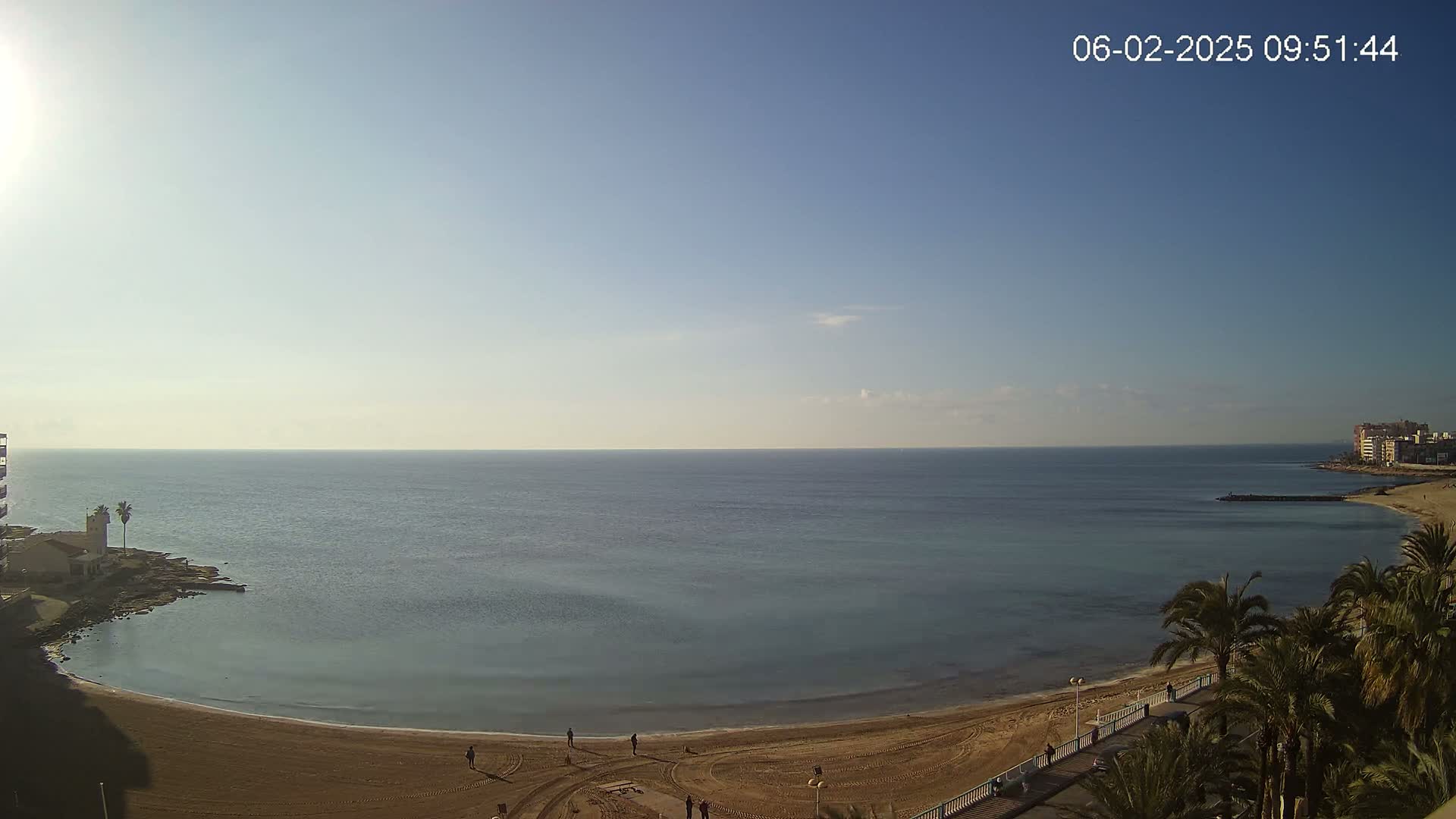Torrevieja Los Locos Beach Live Cam - Alicante, Valencia, Spain