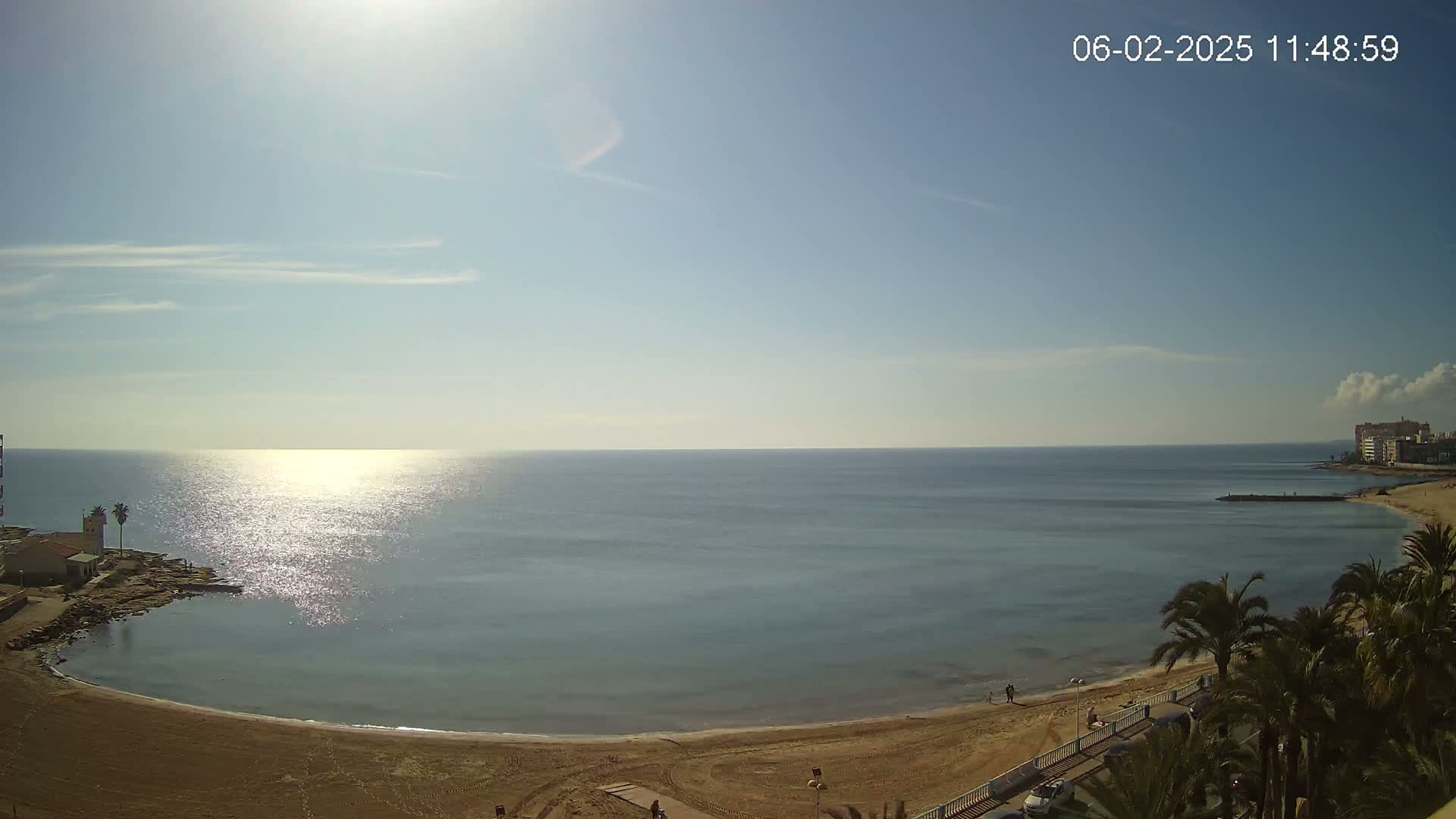 Torrevieja Los Locos Beach Live Cam - Alicante, Valencia, Spain