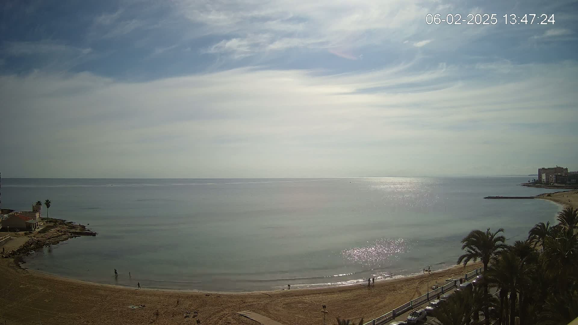 Torrevieja Los Locos Beach Live Cam - Alicante, Valencia, Spain