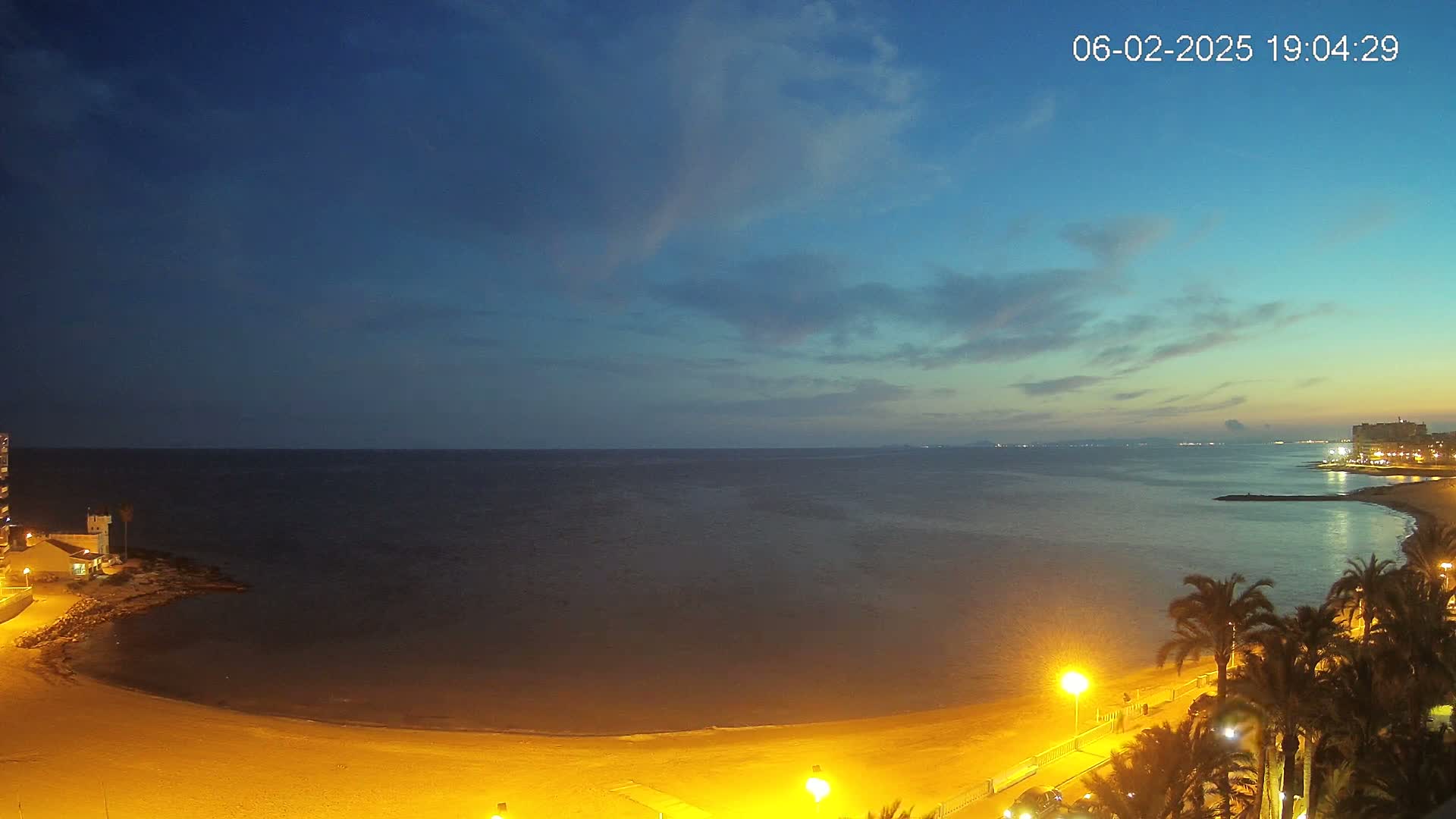Torrevieja Los Locos Beach Live Cam - Alicante, Valencia, Spain