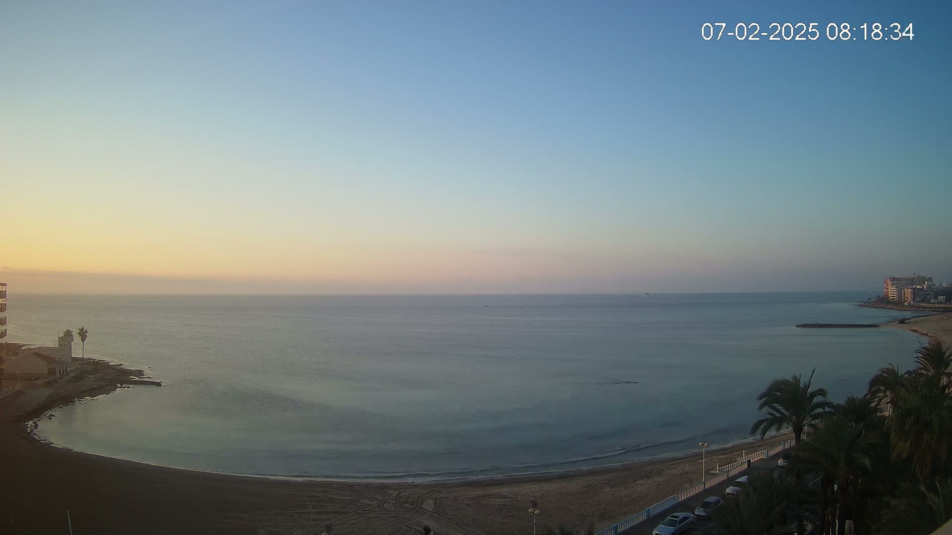 Torrevieja Los Locos Beach Live Cam - Alicante, Valencia, Spain