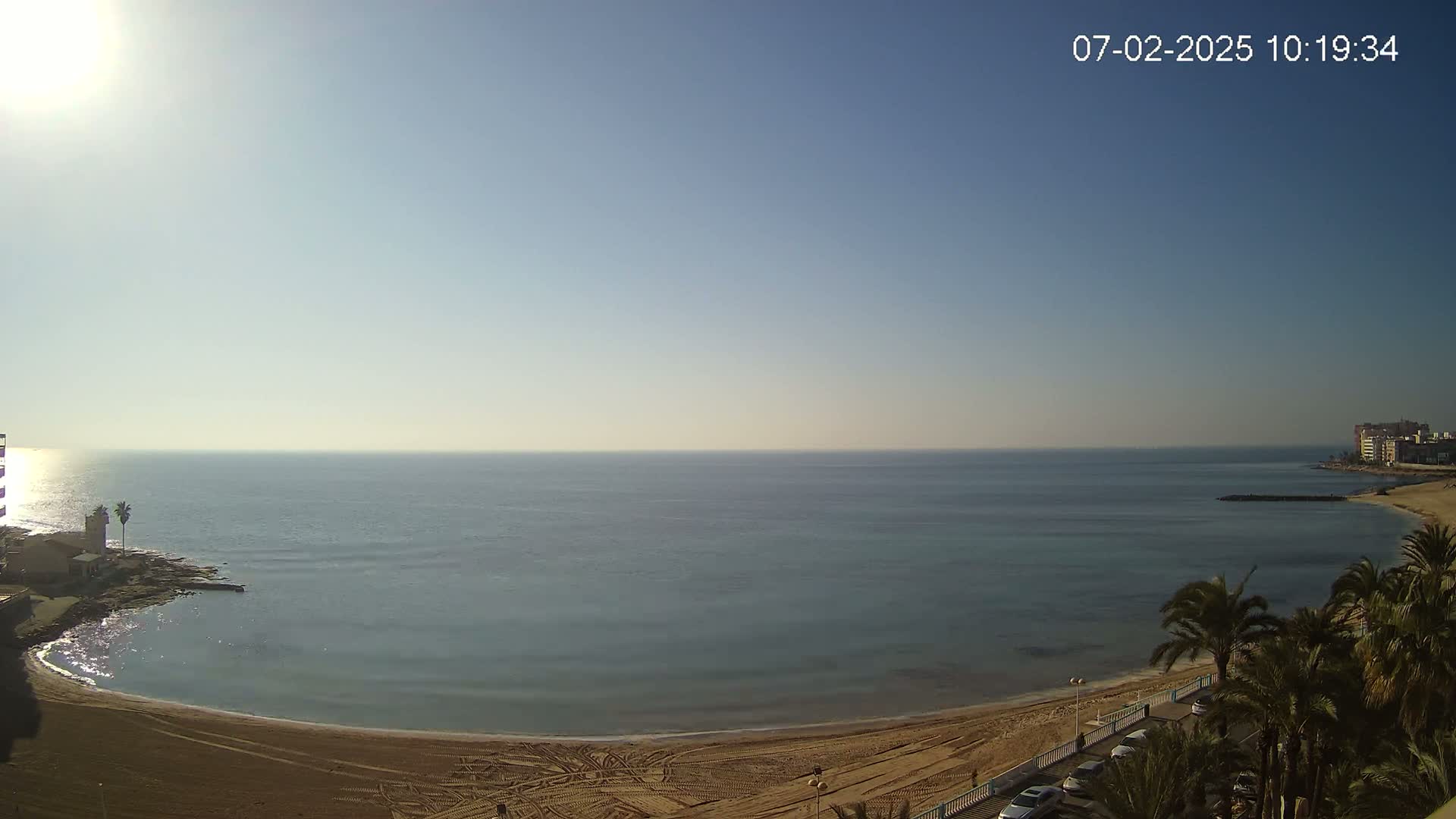 Torrevieja Los Locos Beach Live Cam - Alicante, Valencia, Spain