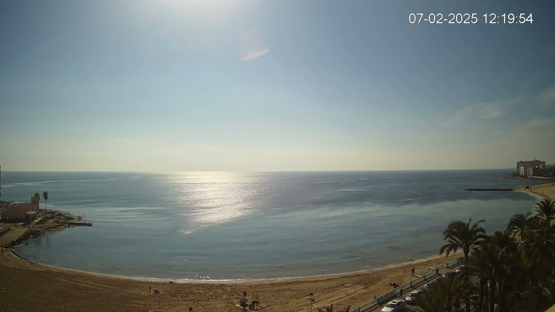 Torrevieja Los Locos Beach Live Cam - Alicante, Valencia, Spain