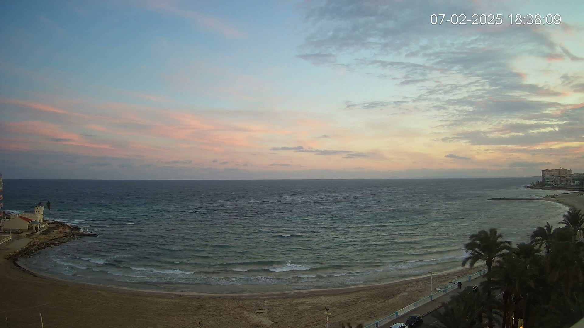 Torrevieja Los Locos Beach Live Cam - Alicante, Valencia, Spain