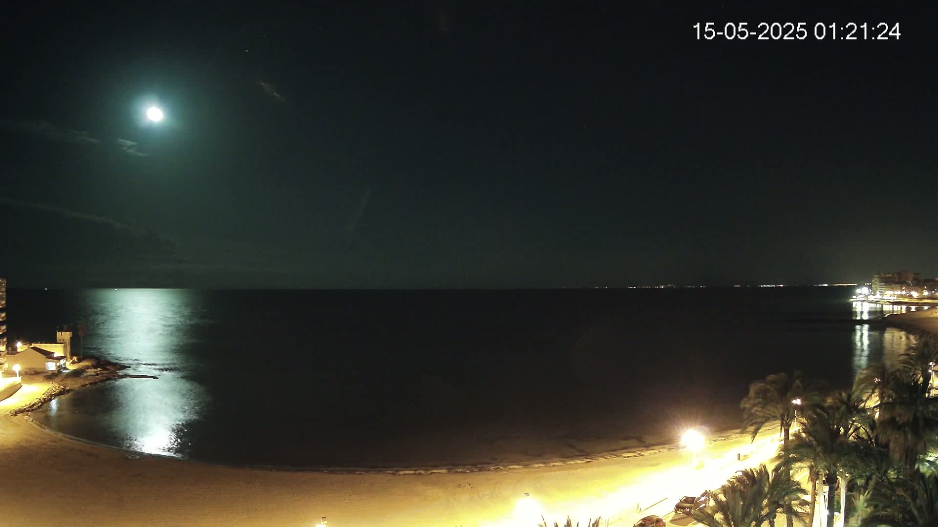 Torrevieja Los Locos Beach Live Cam - Alicante, Valencia, Spain