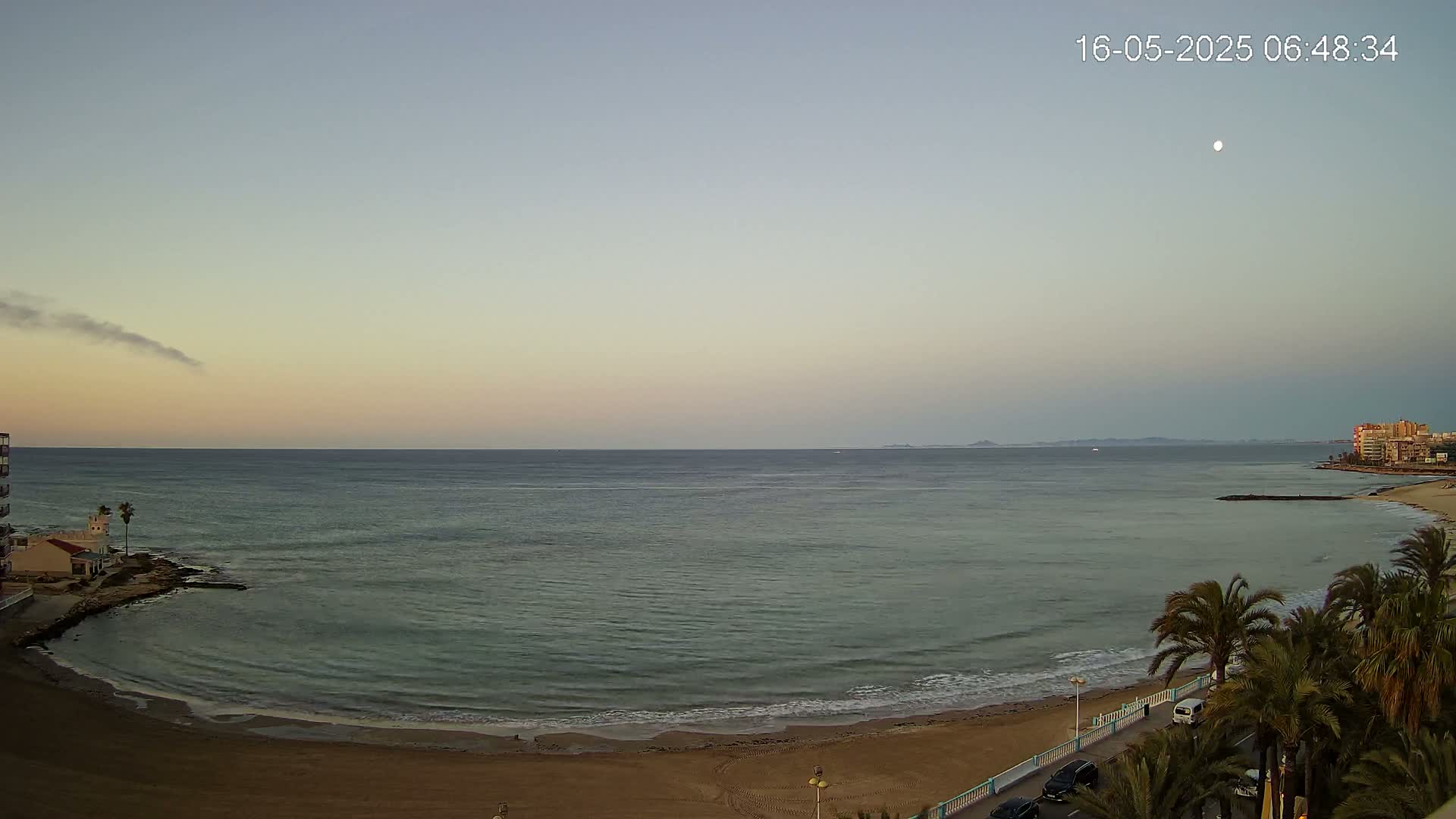 Torrevieja Los Locos Beach Live Cam - Alicante, Valencia, Spain