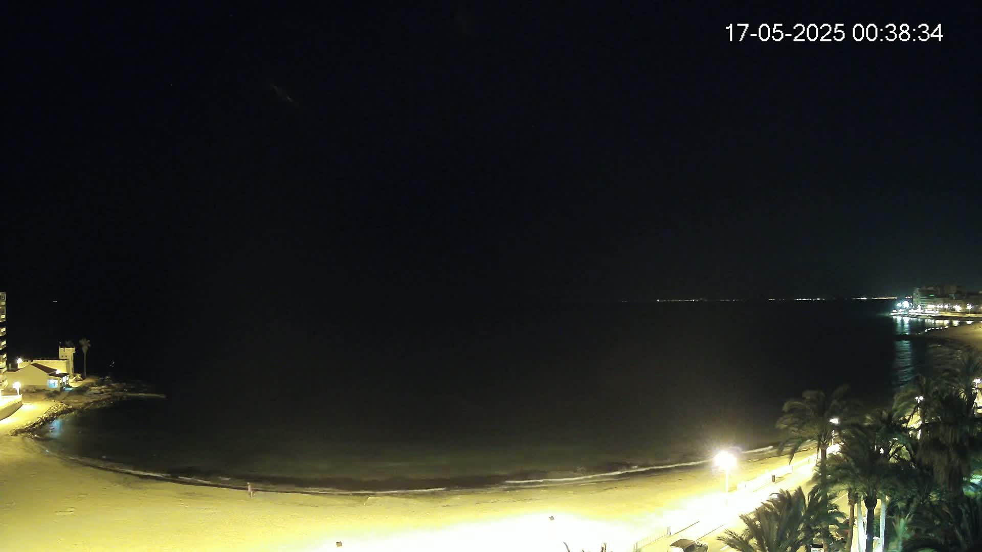 Torrevieja Los Locos Beach Live Cam - Alicante, Valencia, Spain