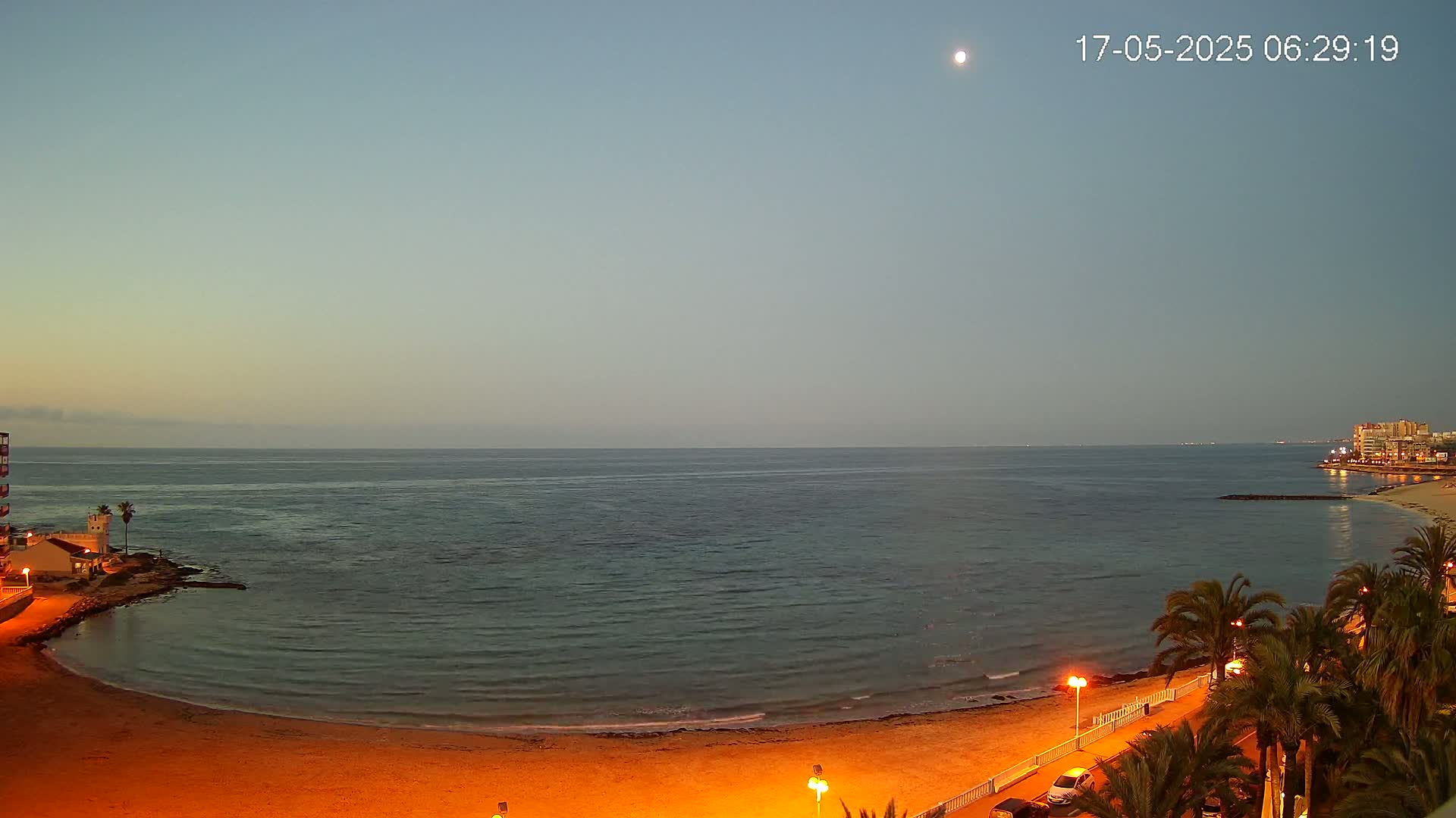 Torrevieja Los Locos Beach Live Cam - Alicante, Valencia, Spain