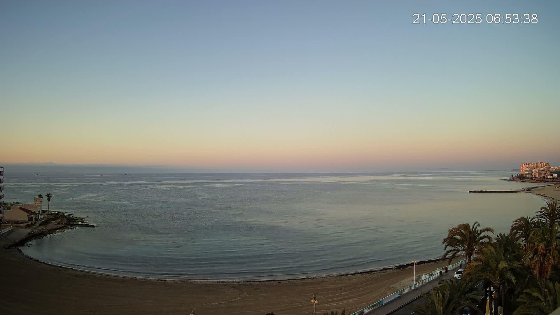 Torrevieja Los Locos Beach Live Cam - Alicante, Valencia, Spain