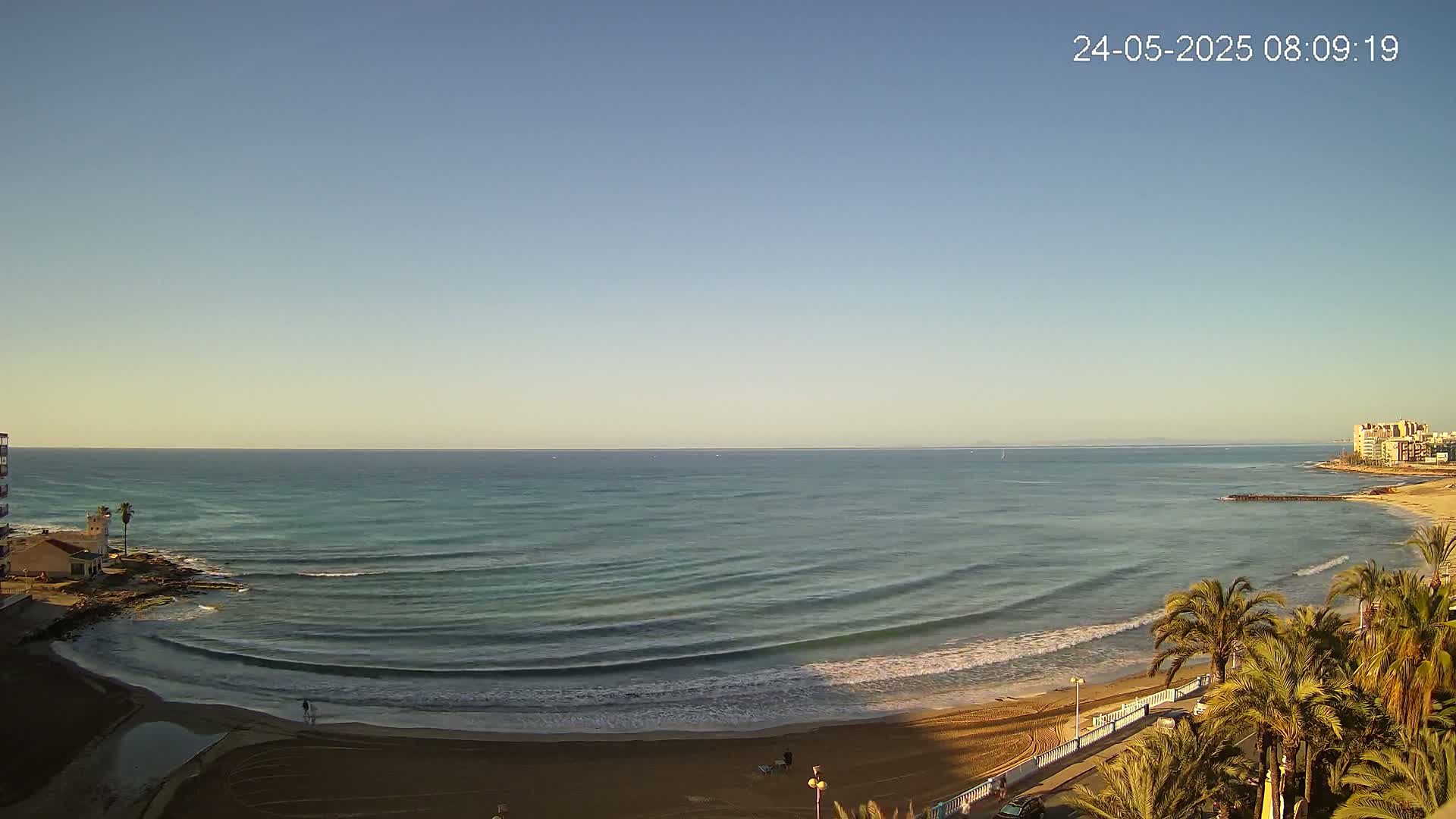 Torrevieja Los Locos Beach Live Cam - Alicante, Valencia, Spain