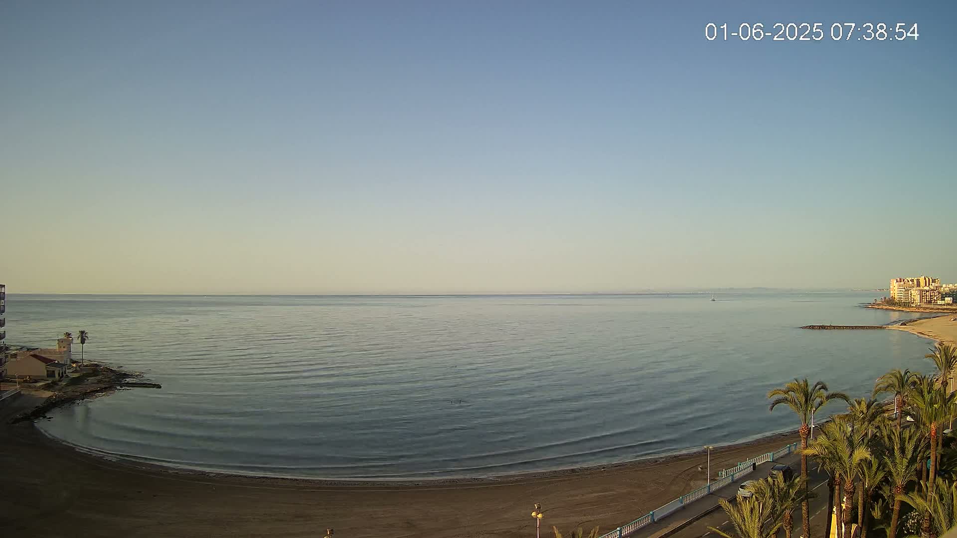 Torrevieja Los Locos Beach Live Cam - Alicante, Valencia, Spain
