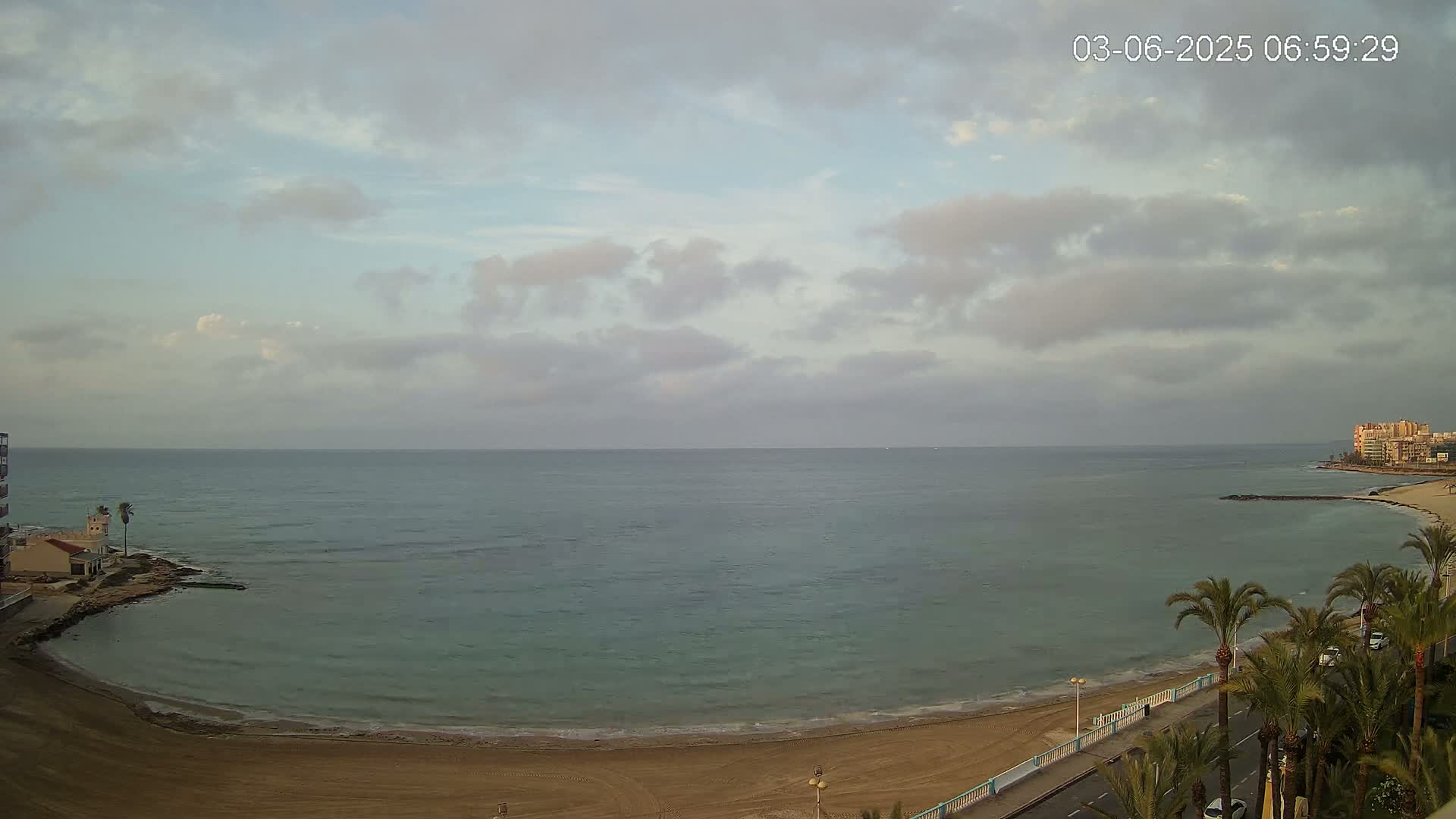 Torrevieja Los Locos Beach Live Cam - Alicante, Valencia, Spain