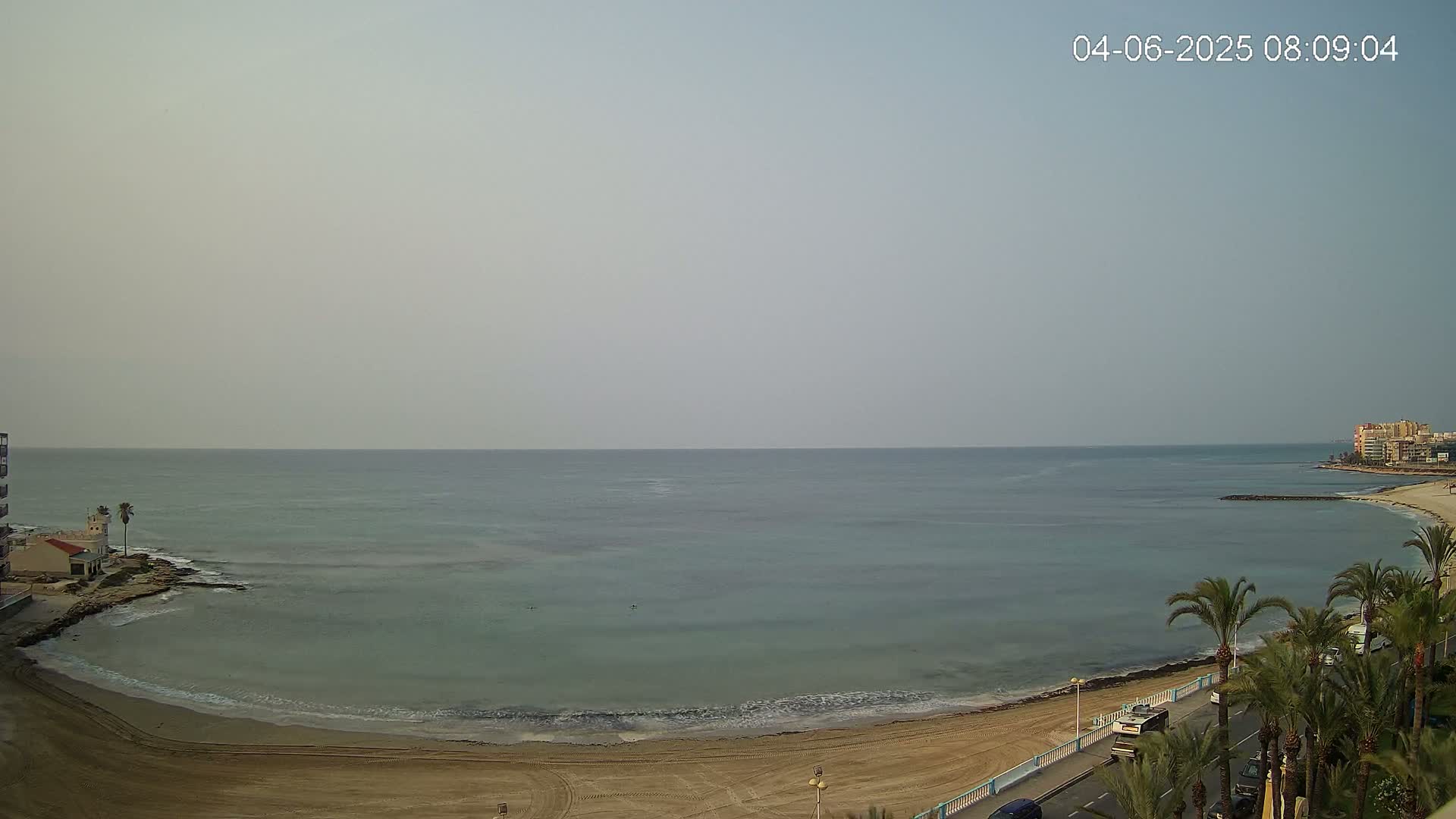 Torrevieja Los Locos Beach Live Cam - Alicante, Valencia, Spain