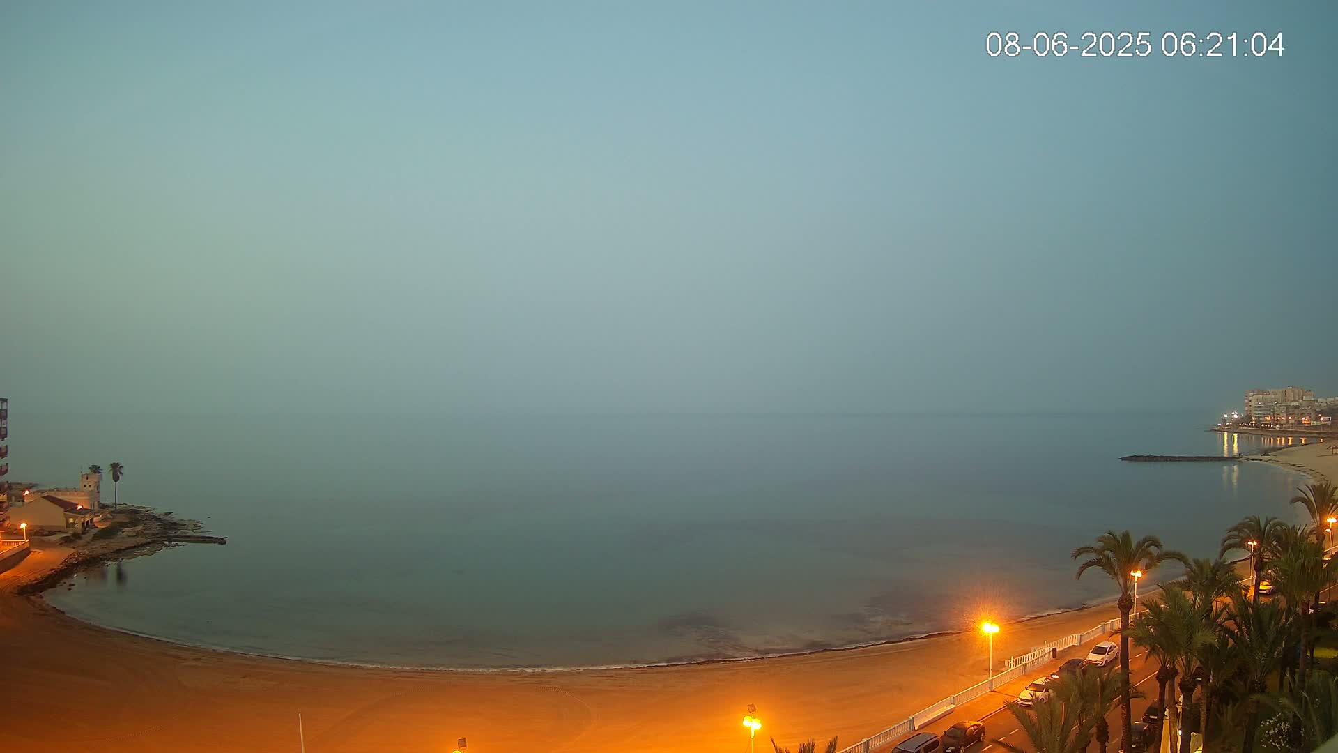 Torrevieja Los Locos Beach Live Cam - Alicante, Valencia, Spain