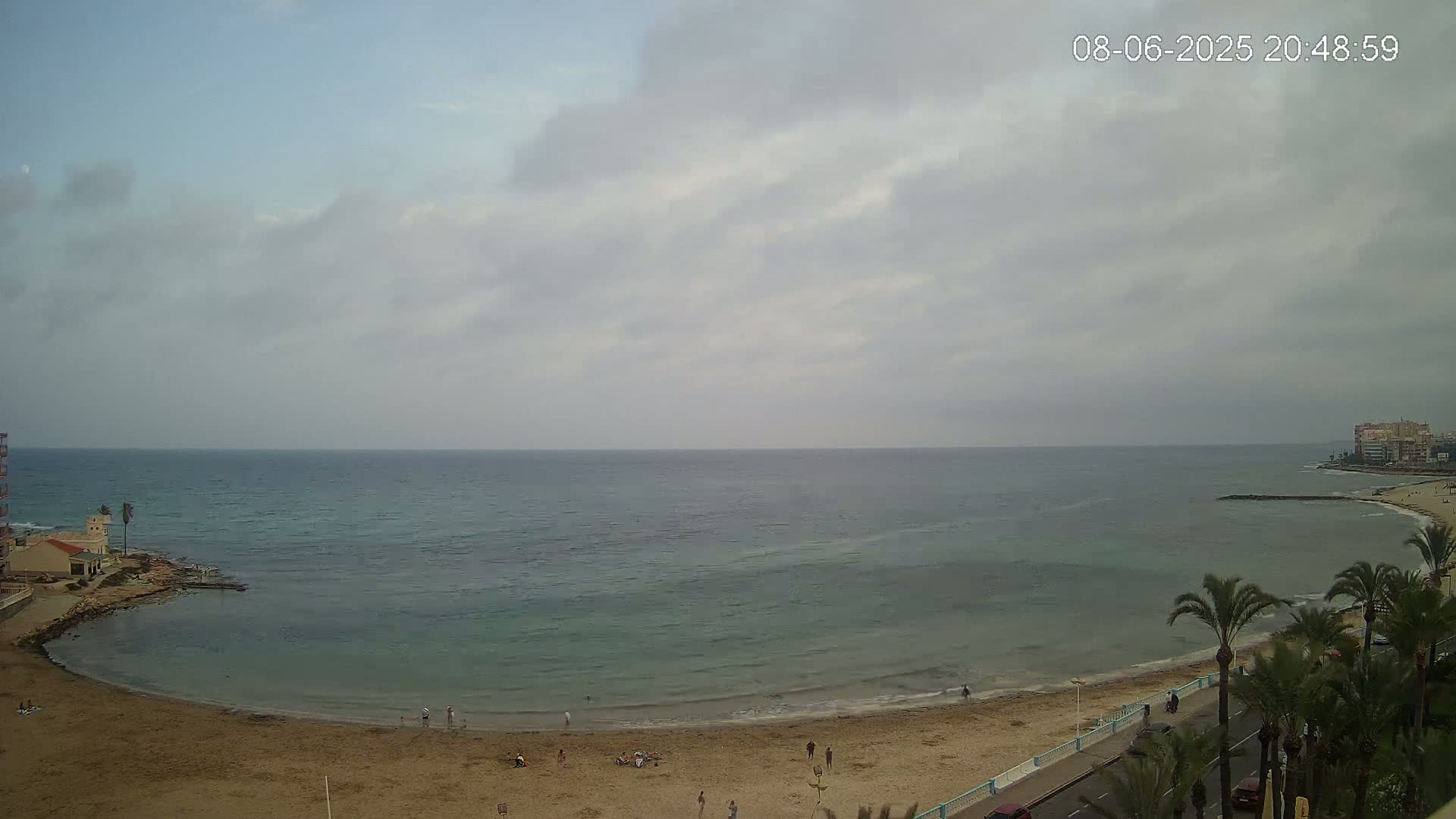 Torrevieja Los Locos Beach Live Cam - Alicante, Valencia, Spain